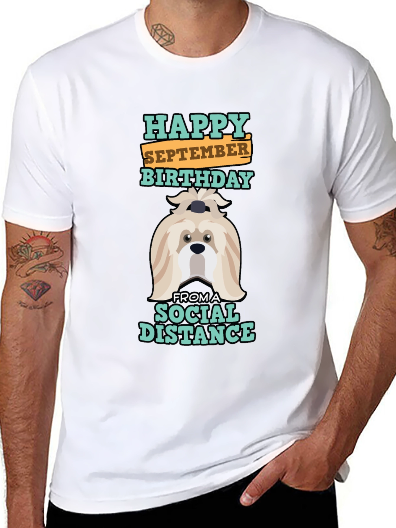 Happy September Birthday Dog Lover T-Shirt