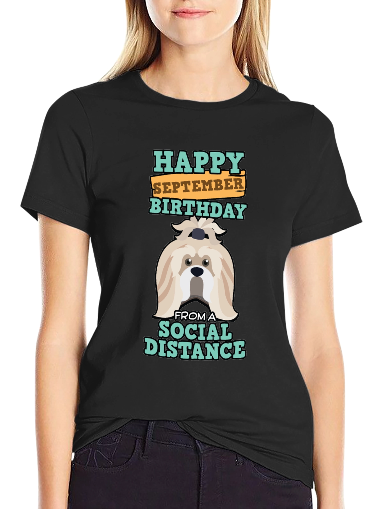 Happy September Birthday Dog Lover T-Shirt