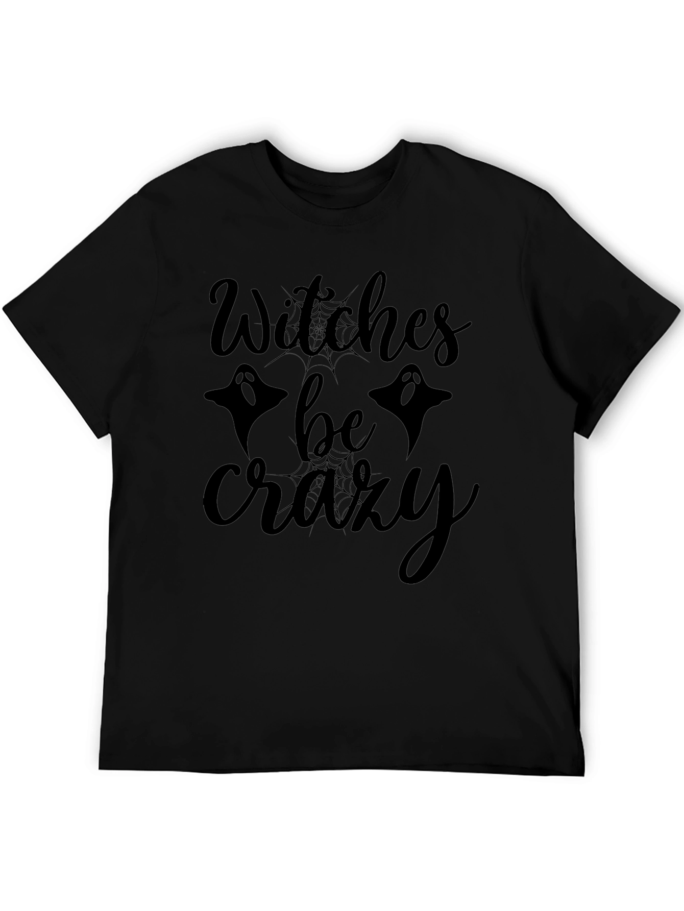 Witches Be Crazy Halloween T-Shirt - Black