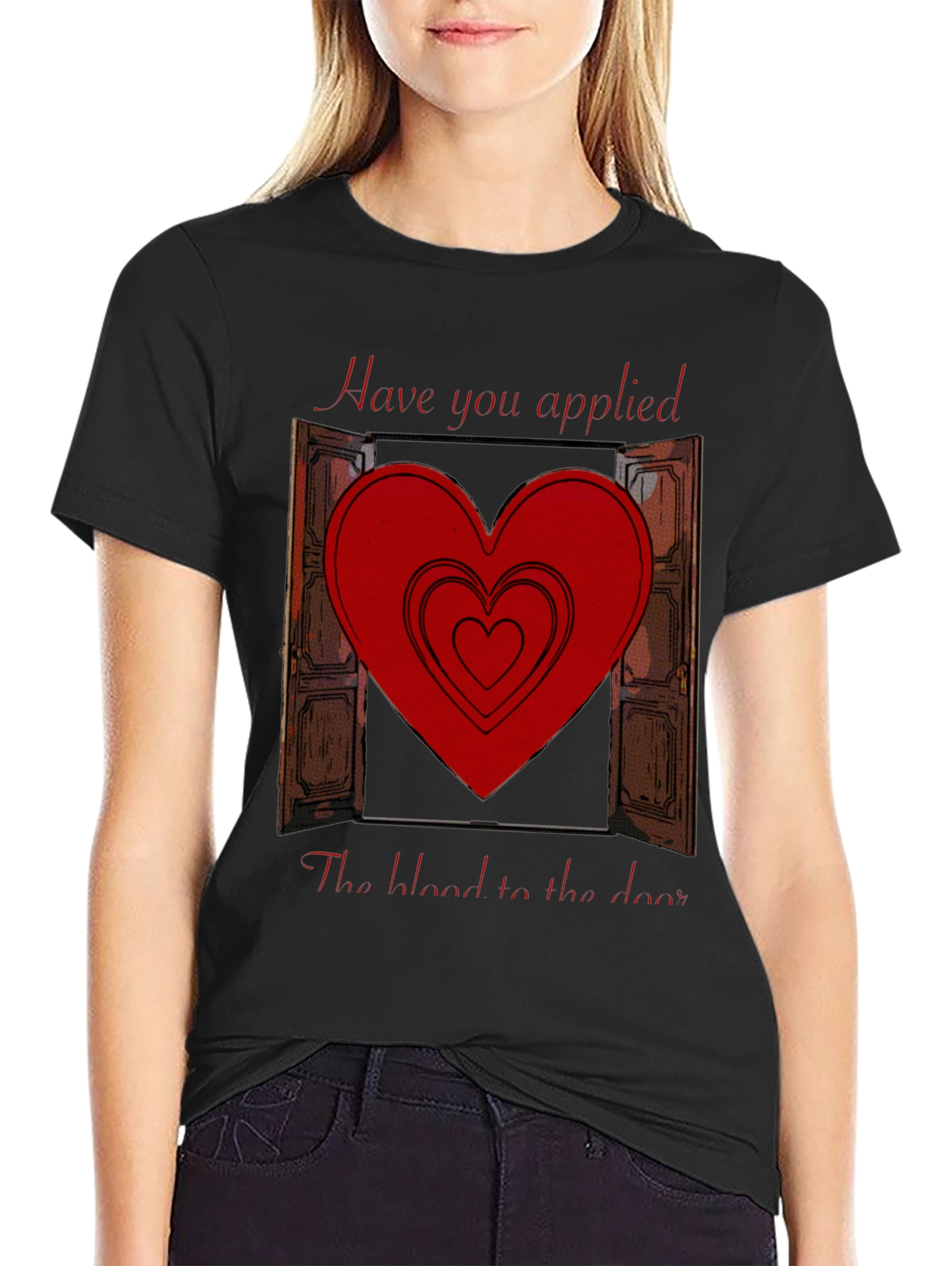 Have you applied the blood T-Shirt