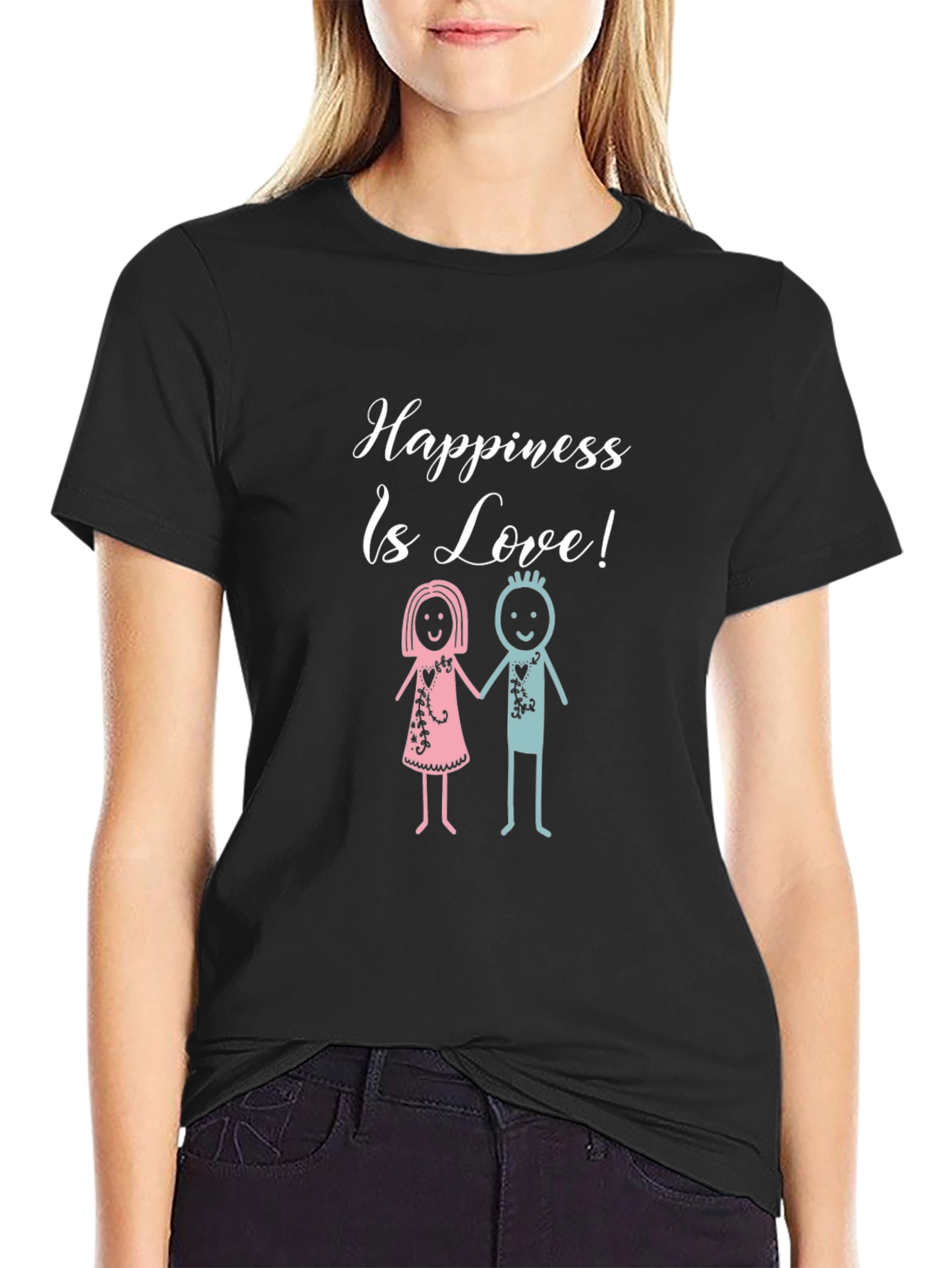 Happiness Is Love! Graphic T-Shirt