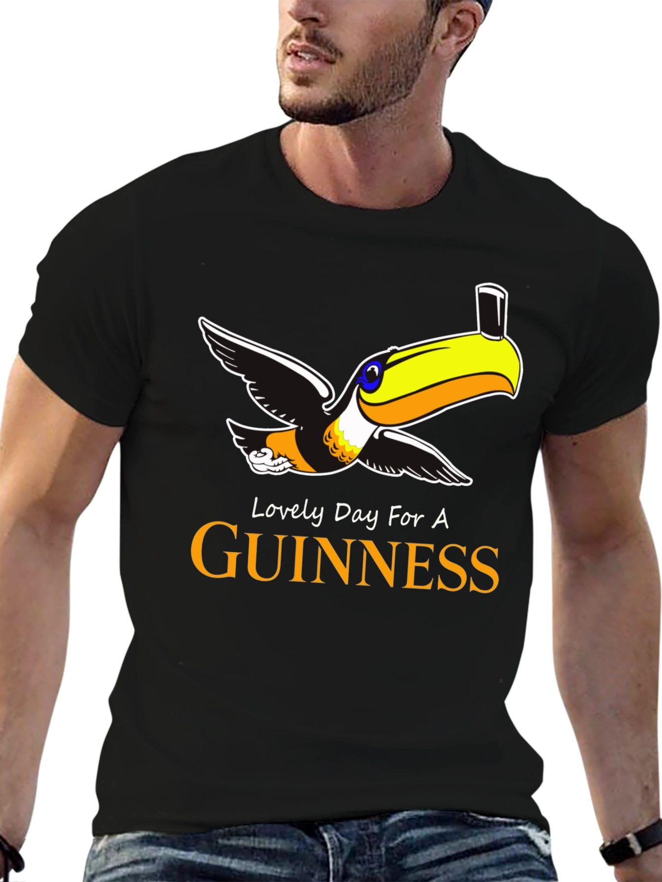 Guinness Toucan Black T-Shirt