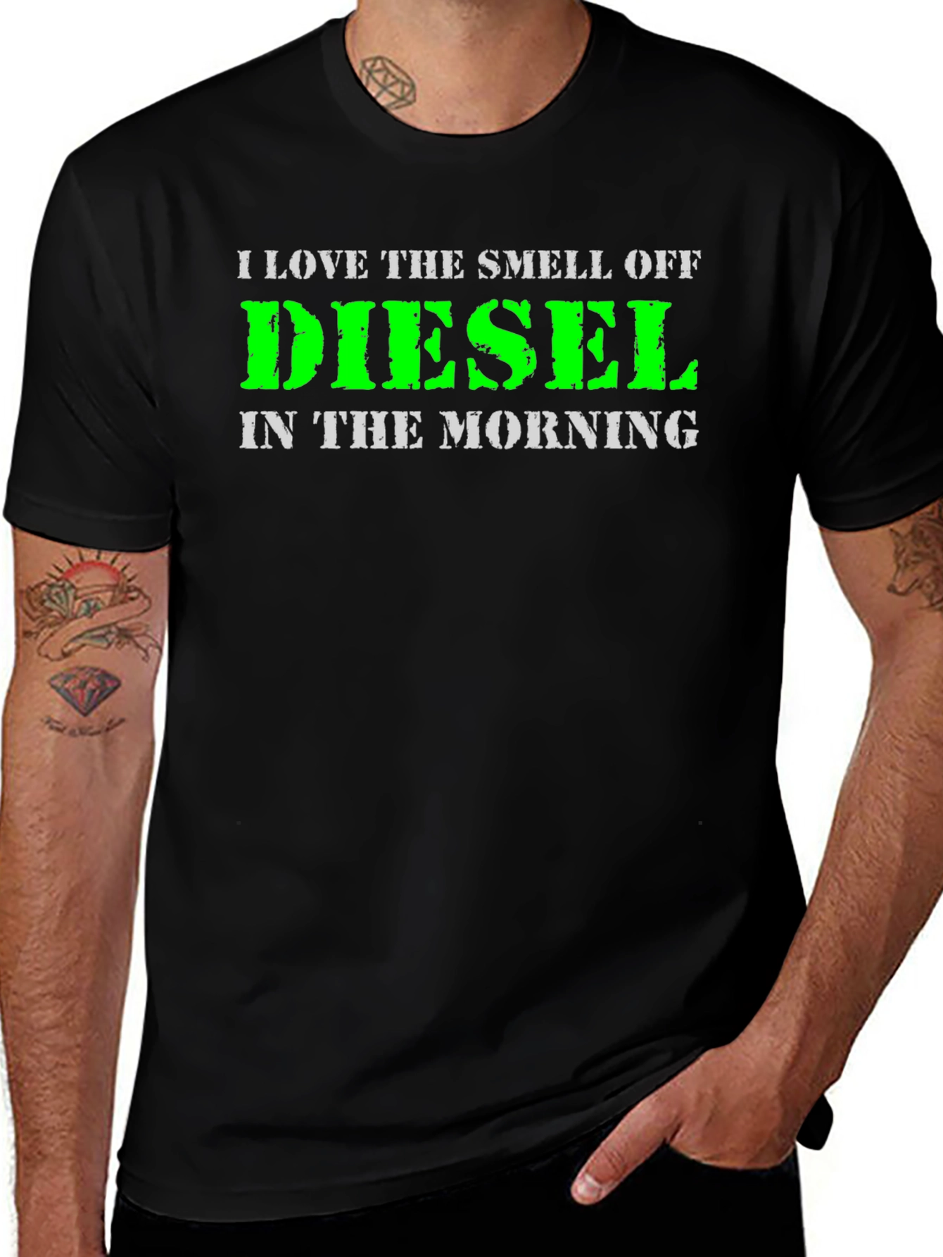 Diesel Morning Graphic Tee
