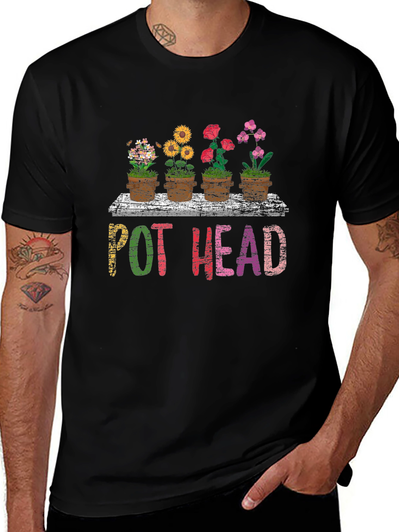 Pot Head Flower T-Shirt