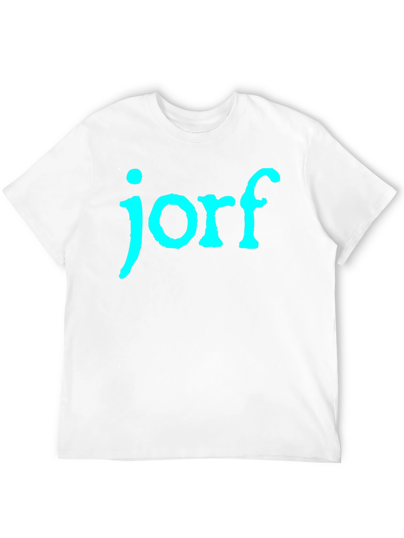 Jorf Graphic Tee - Black Cotton T-Shirt
