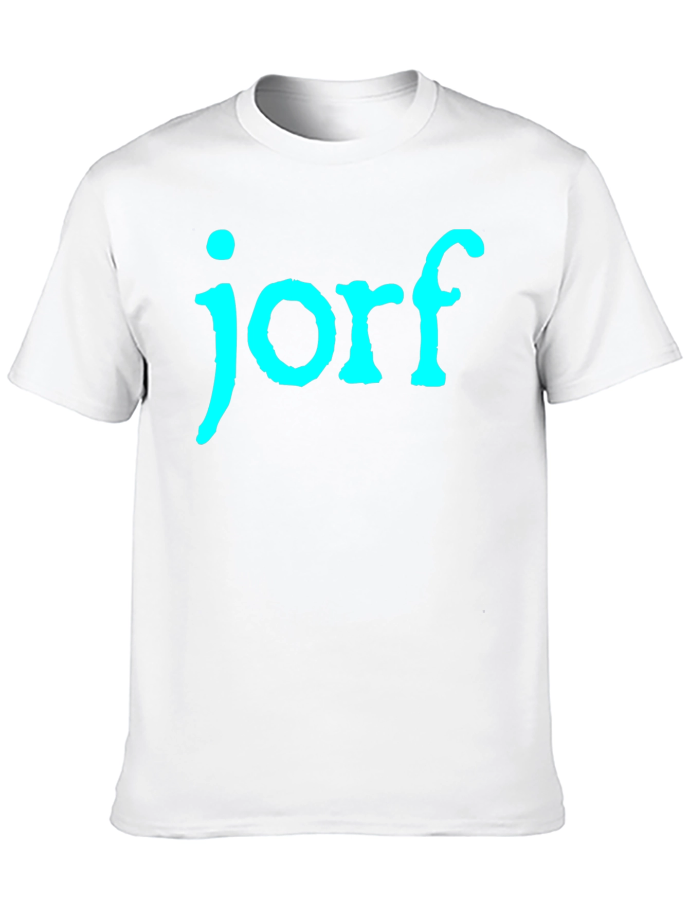 Jorf Graphic Tee - Black Cotton T-Shirt