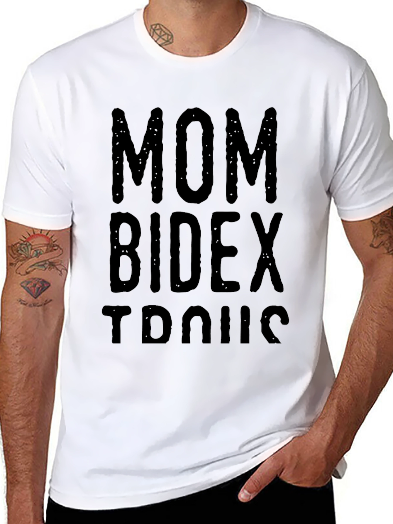 Mom Bidex Trolls Graphic T-Shirt