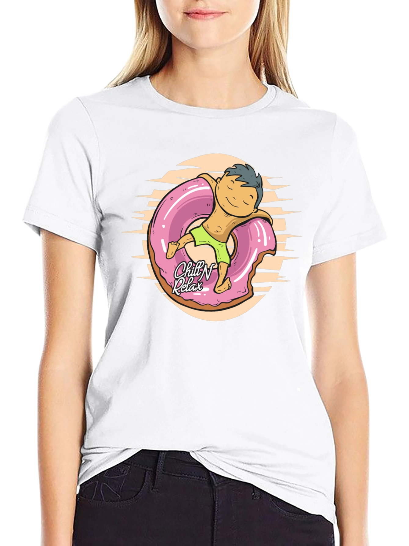Chill N Relax Donut T-Shirt