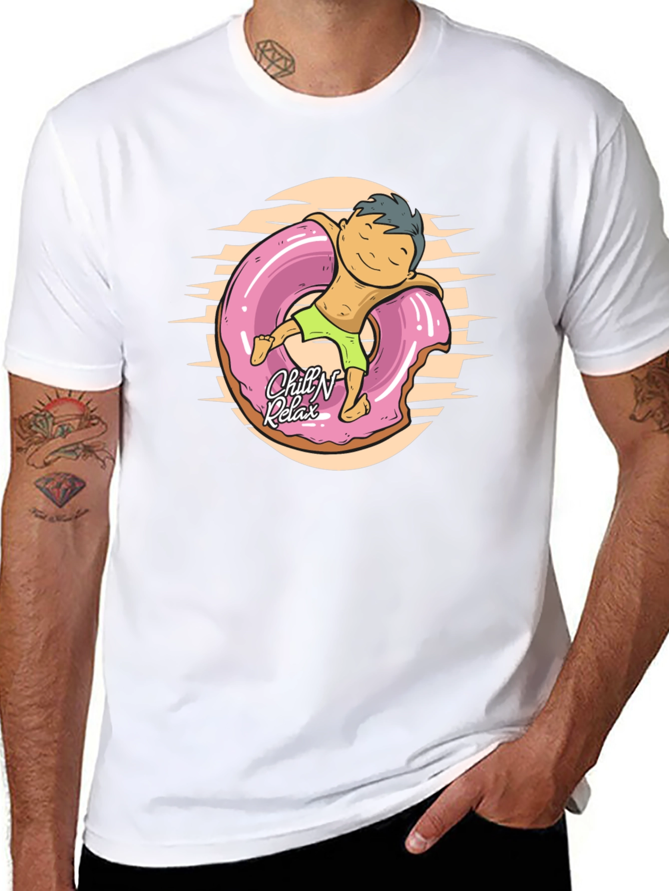 Chill N Relax Donut T-Shirt