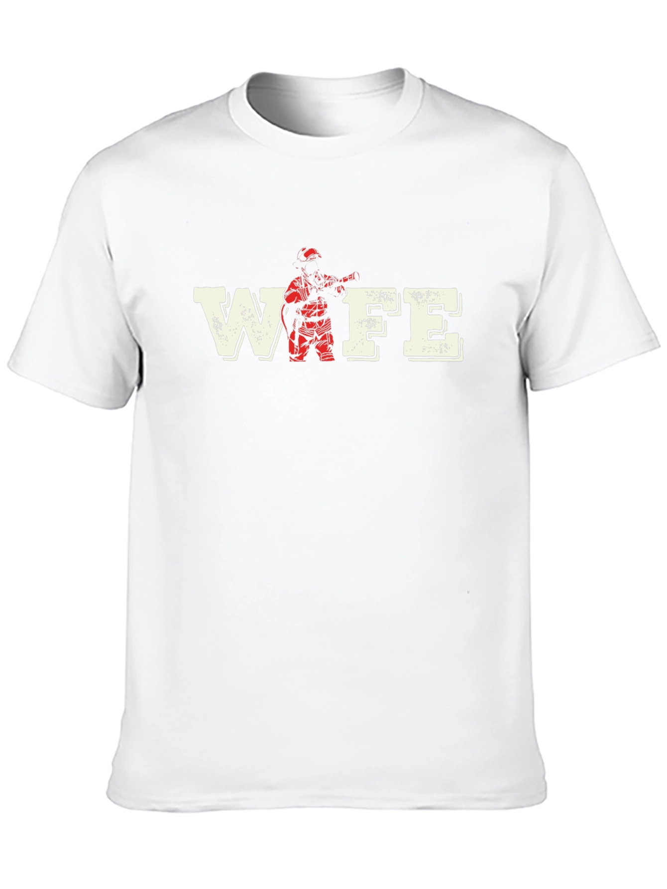 Firefighter Wife T-Shirt - Black