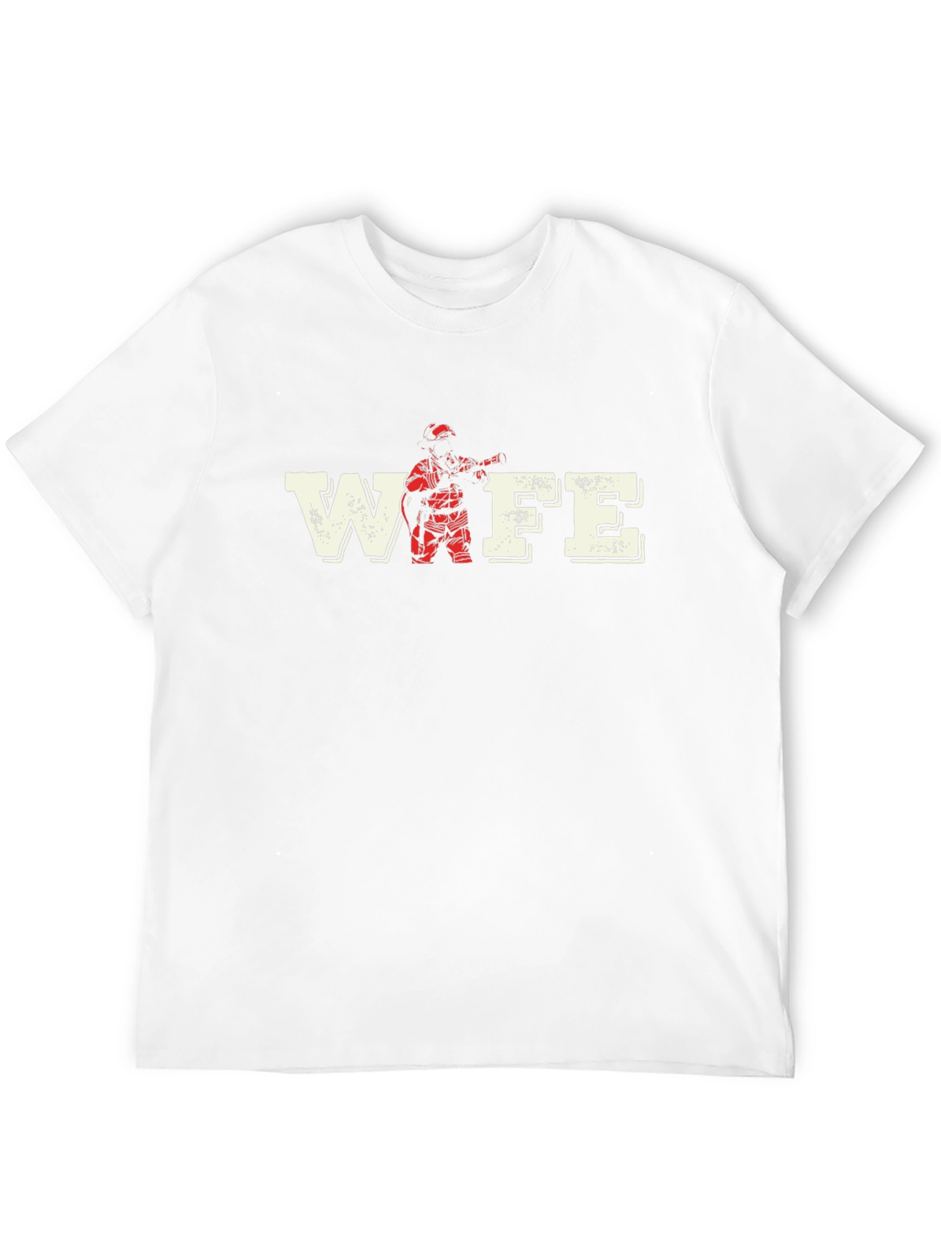Firefighter Wife T-Shirt - Black