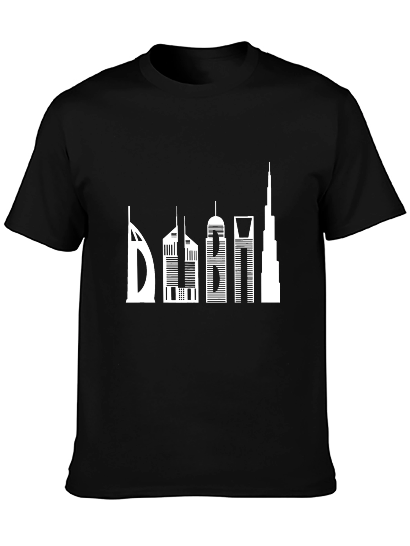 Dubai Skyline T-Shirt - Graphic Print