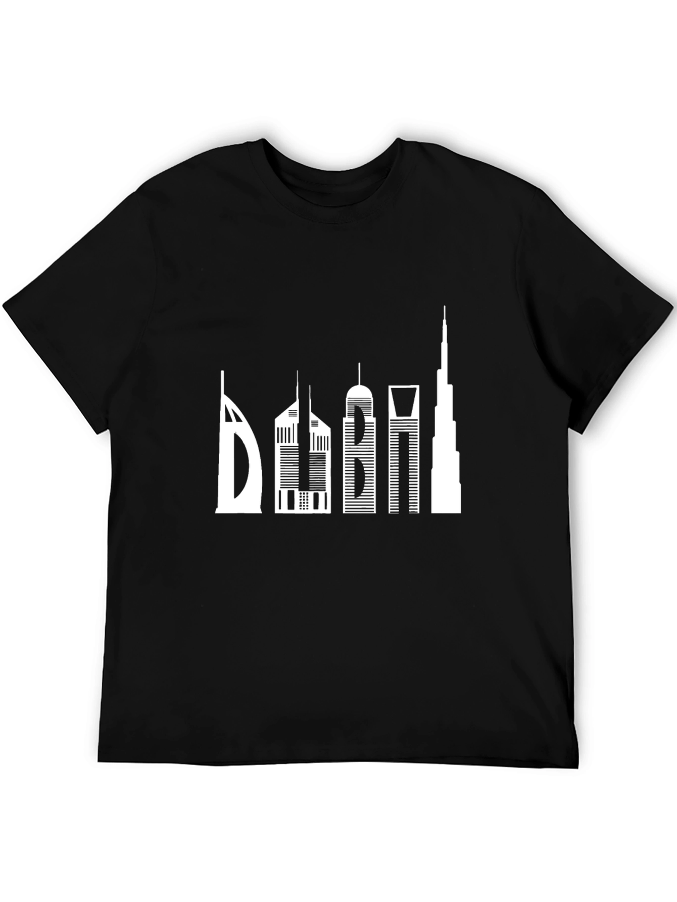 Dubai Skyline T-Shirt - Graphic Print