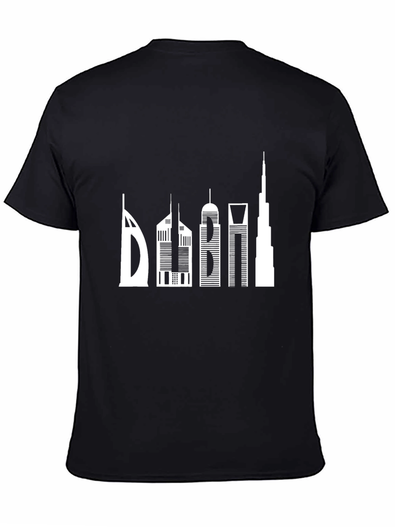 Dubai Skyline T-Shirt - Graphic Print
