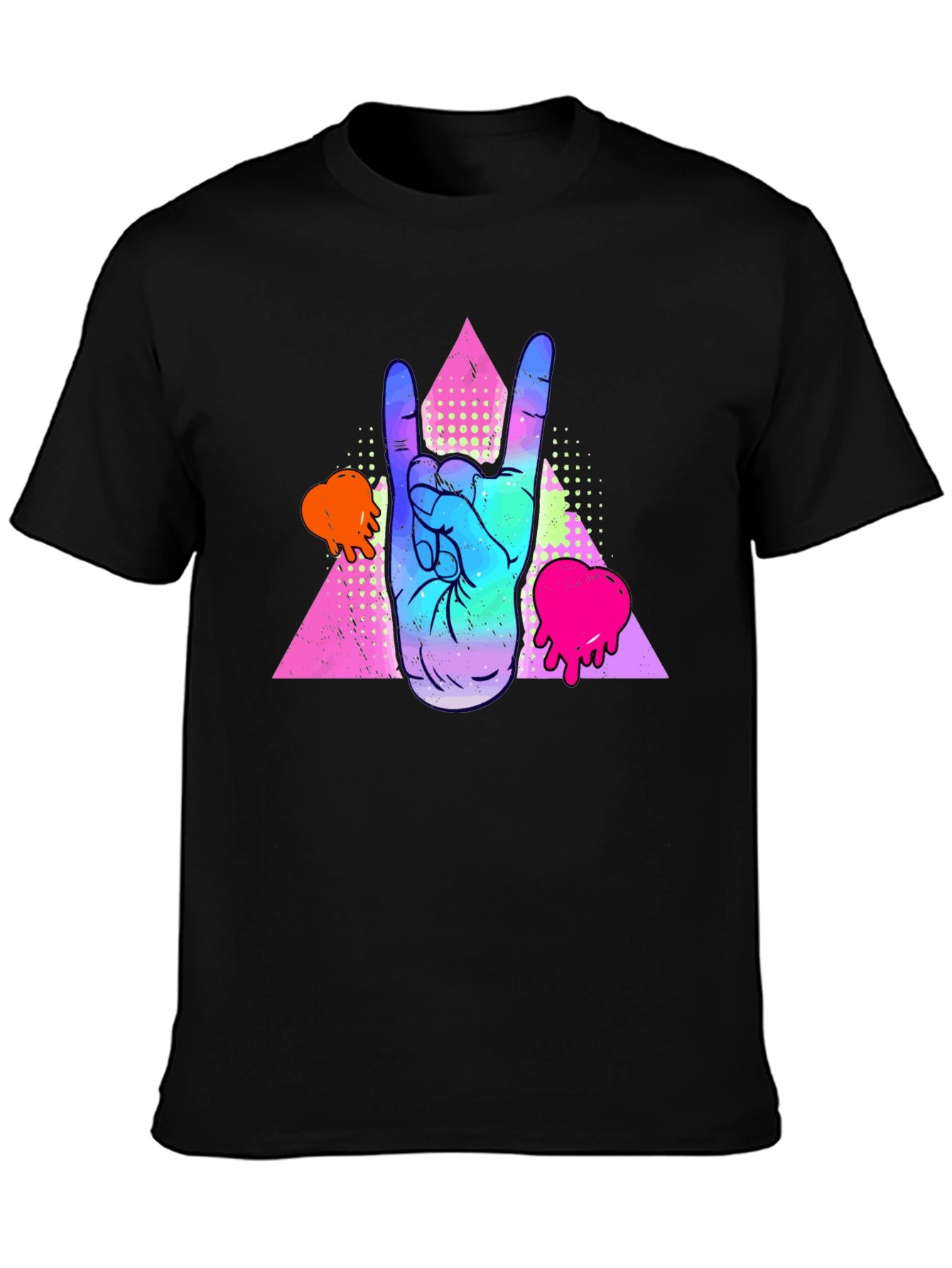 Rock On Graphic Tee - Retro Vibes