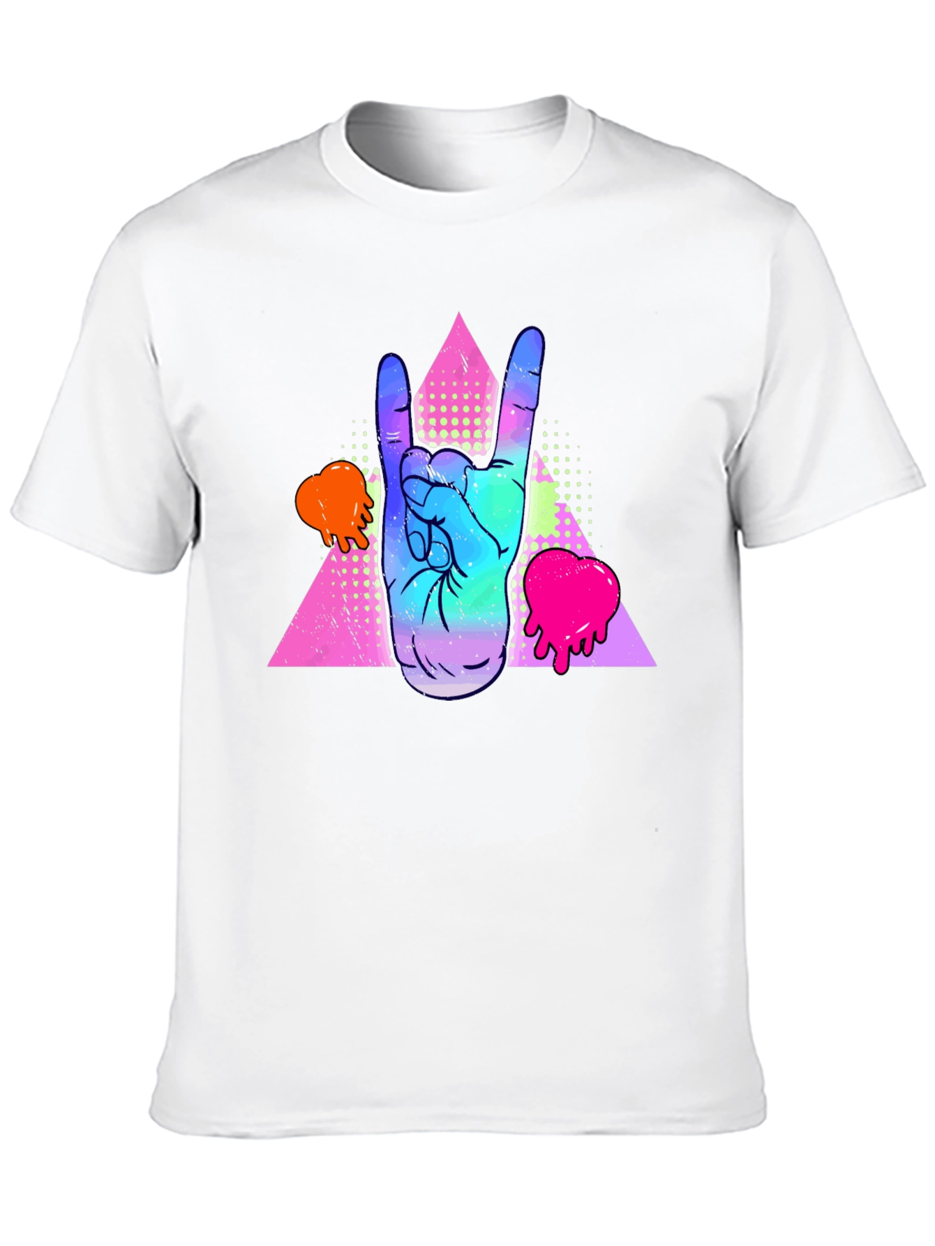 Rock On Graphic Tee - Retro Vibes
