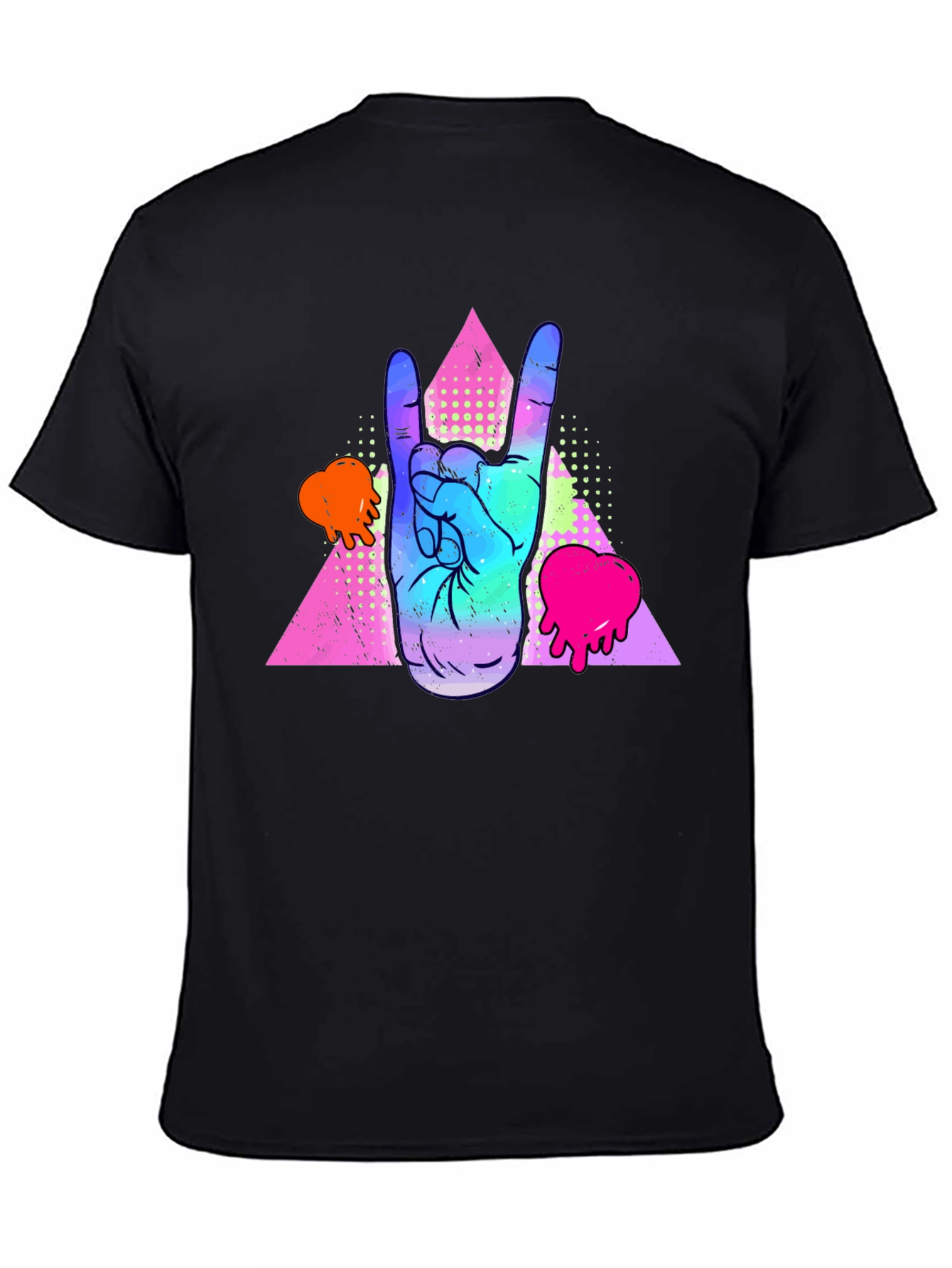 Rock On Graphic Tee - Retro Vibes