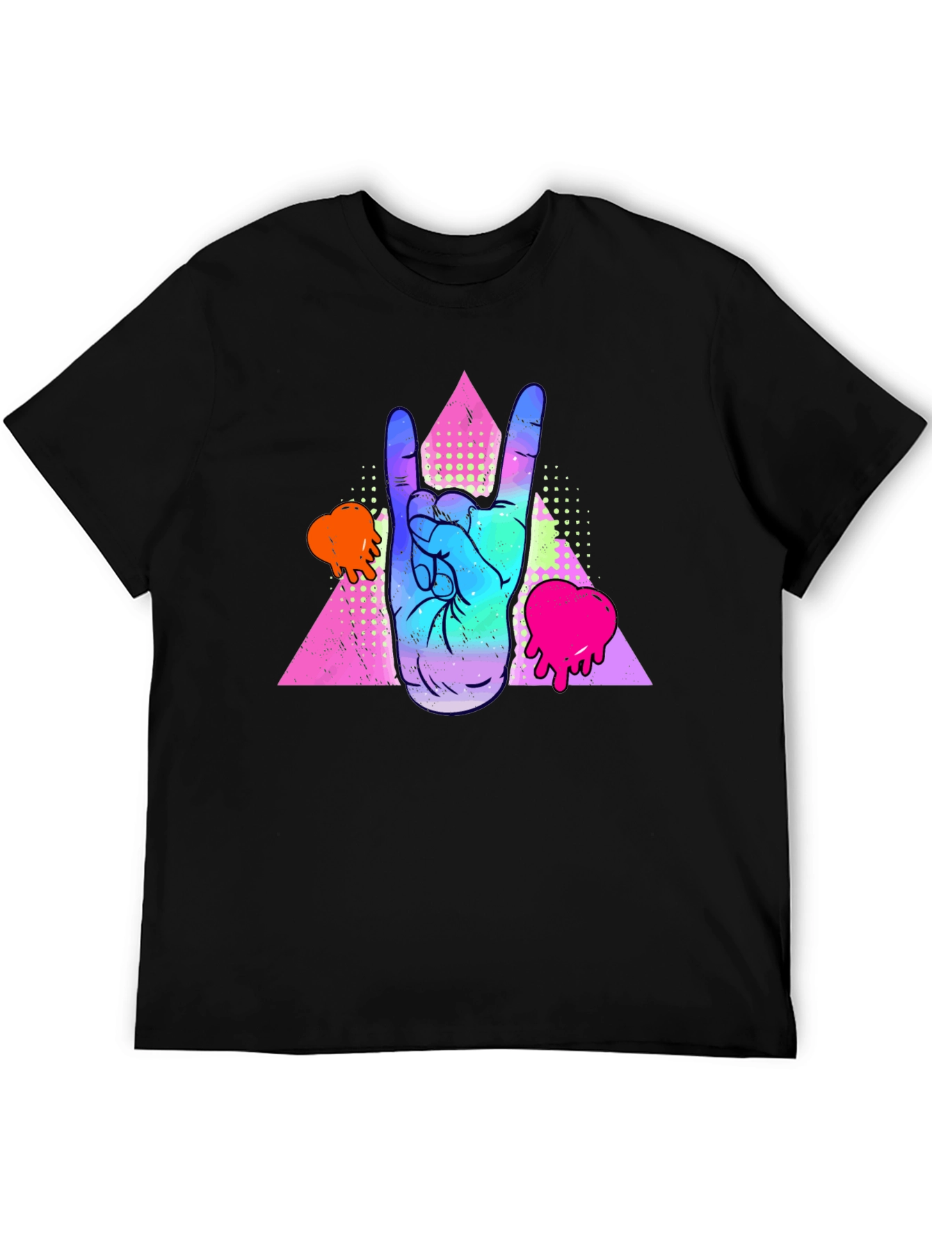 Rock On Graphic Tee - Retro Vibes