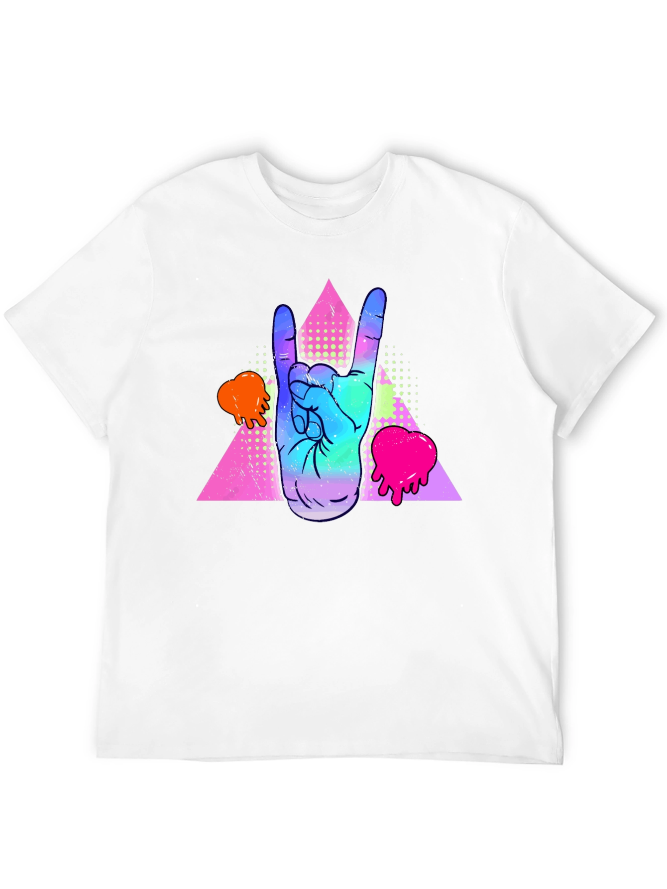Rock On Graphic Tee - Retro Vibes