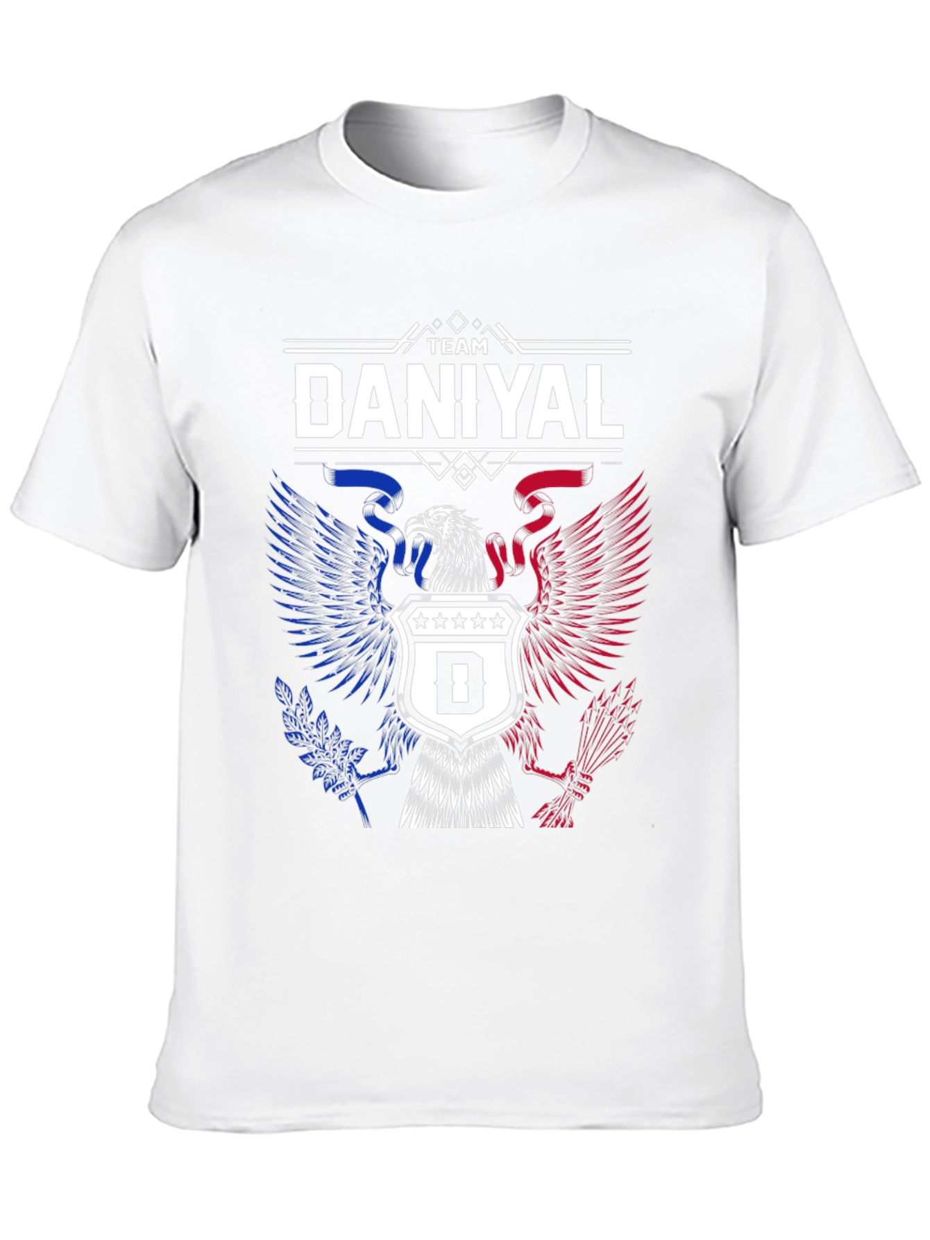 Team Daniyal Eagle Crest Graphic T-Shirt