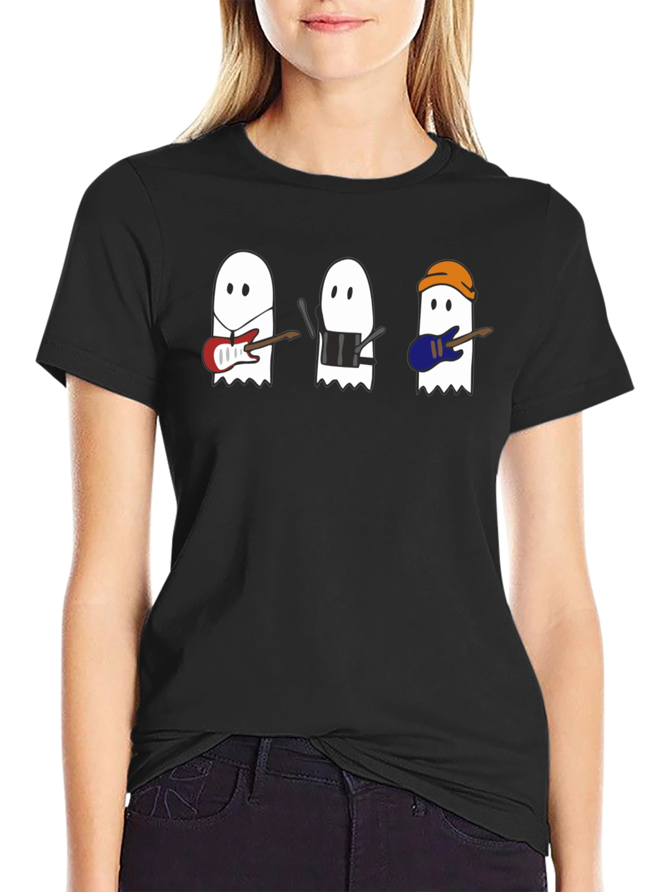Ghost Band T-Shirt - Spooky Music Tee