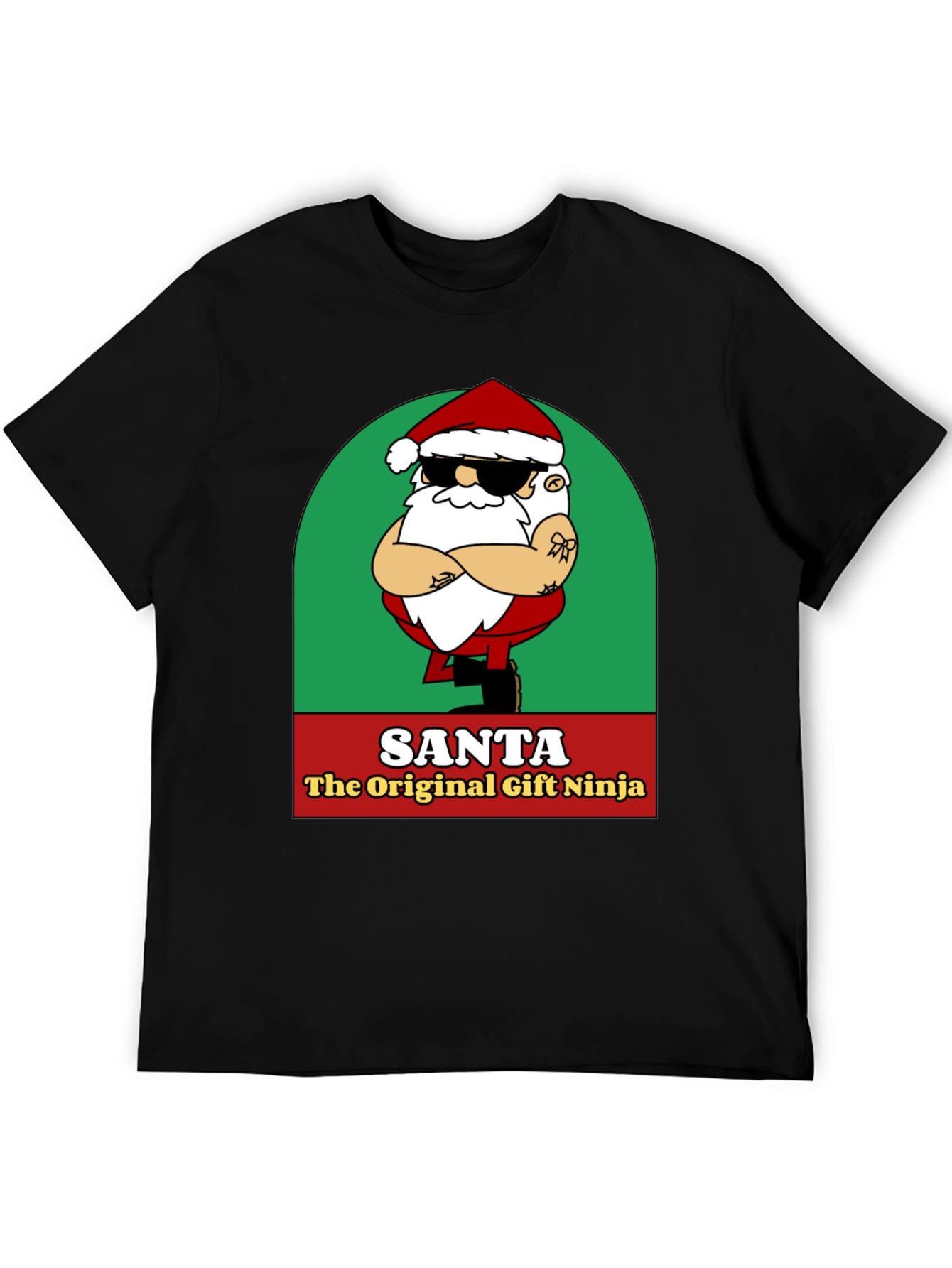 Santa the Original Gift Ninja Graphic Tee