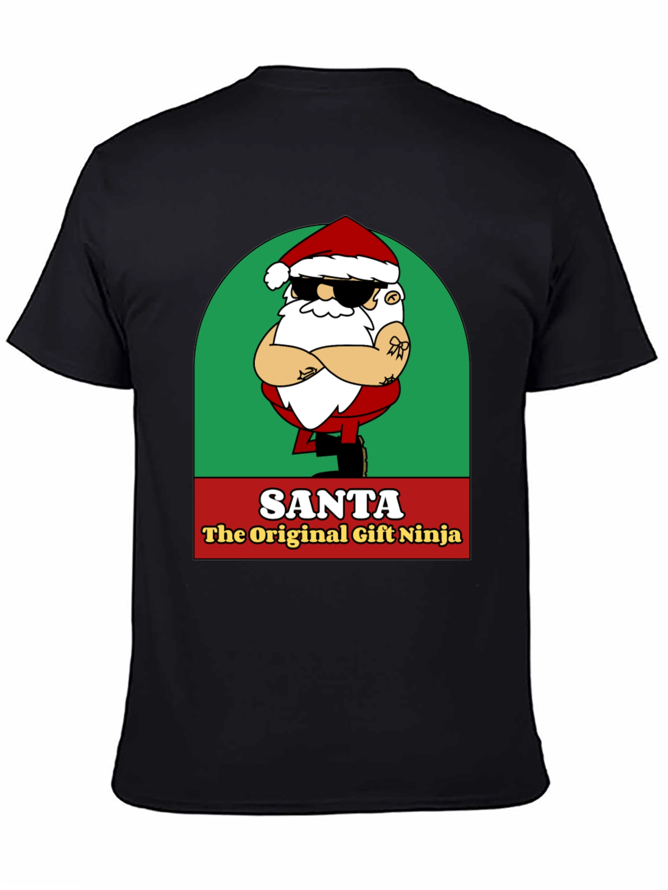 Santa the Original Gift Ninja Graphic Tee