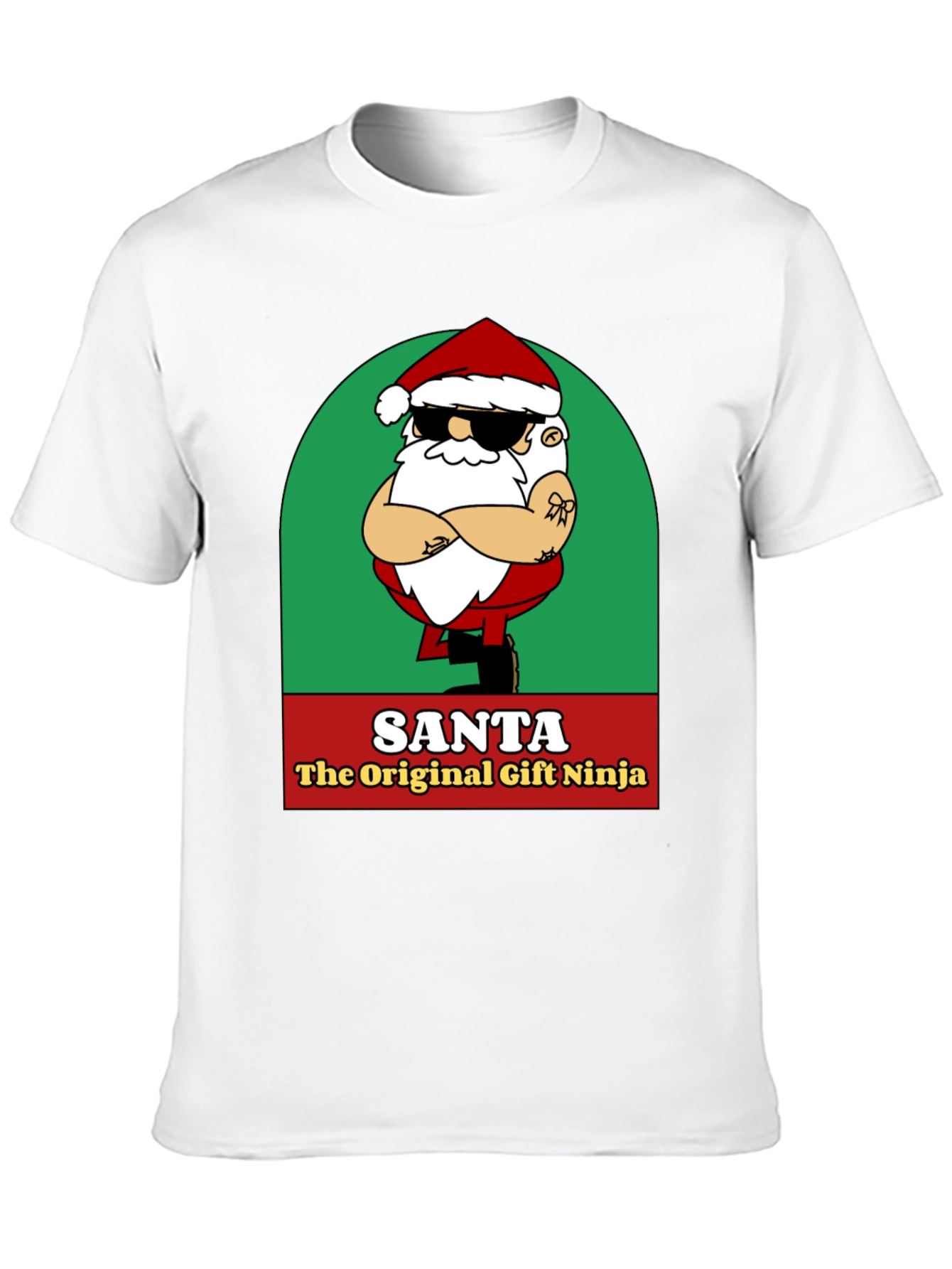 Santa the Original Gift Ninja Graphic Tee