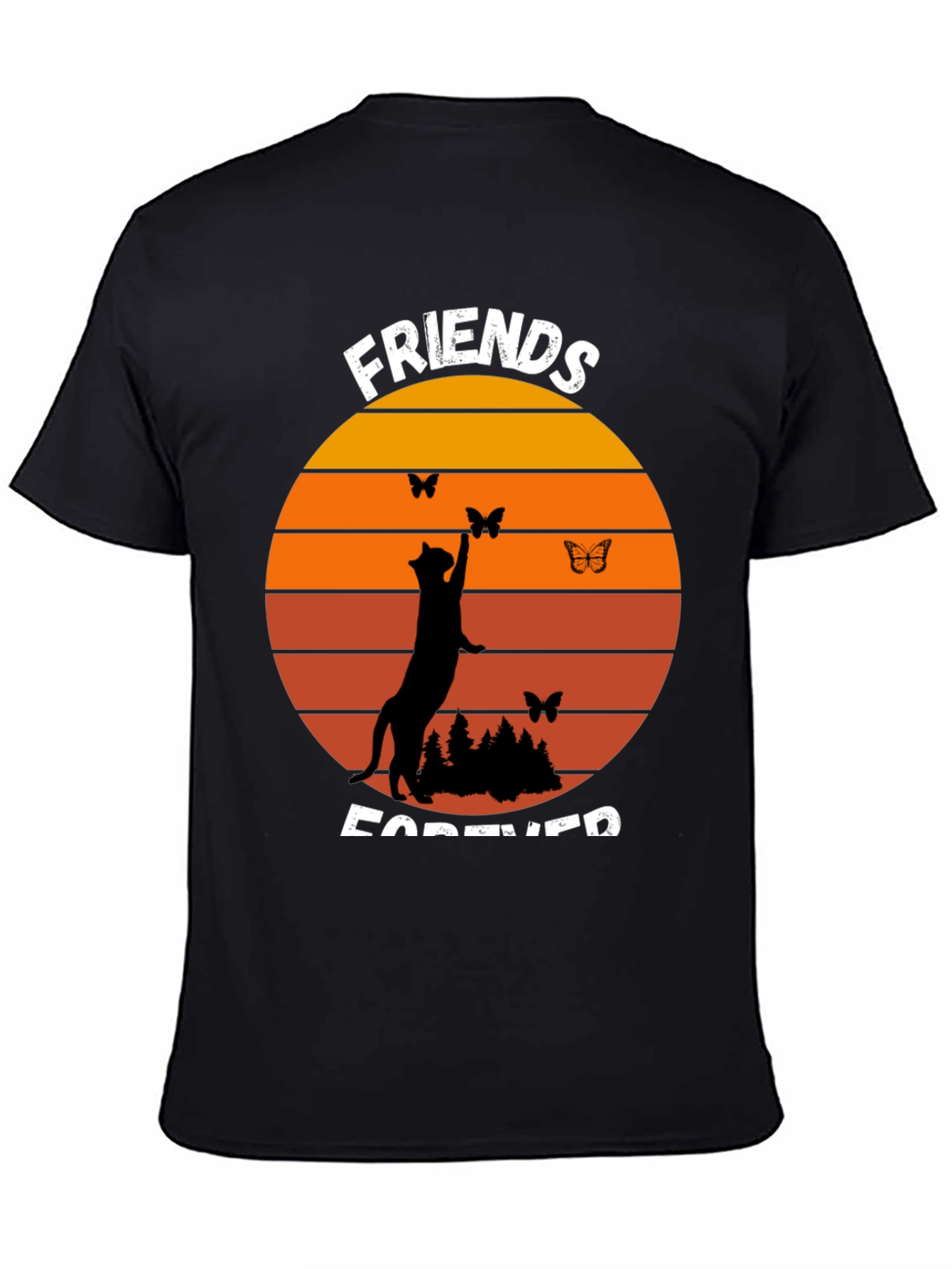 Friends Forever Cat T-Shirt