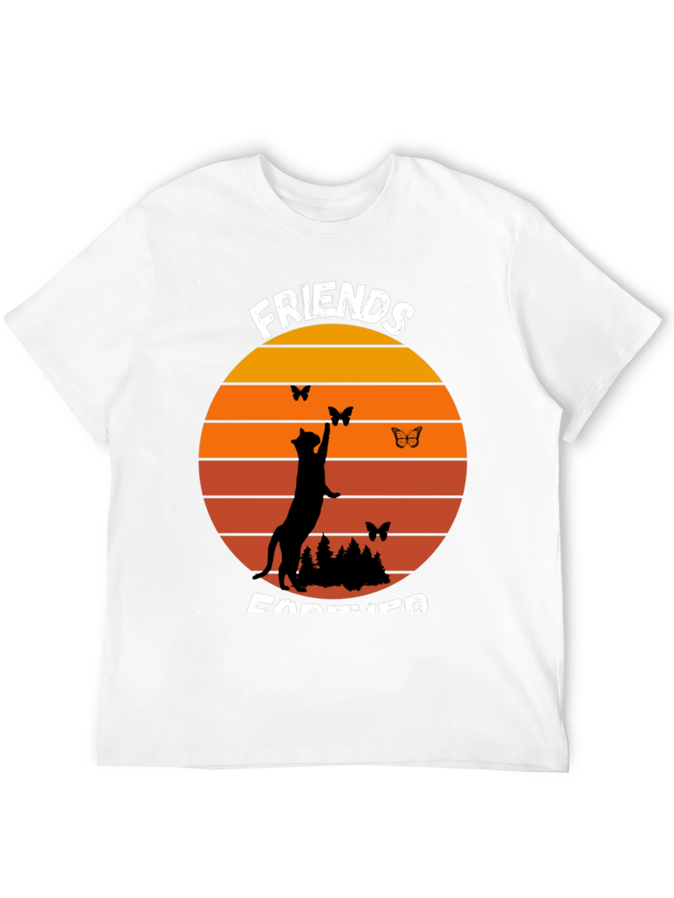 Friends Forever Cat T-Shirt