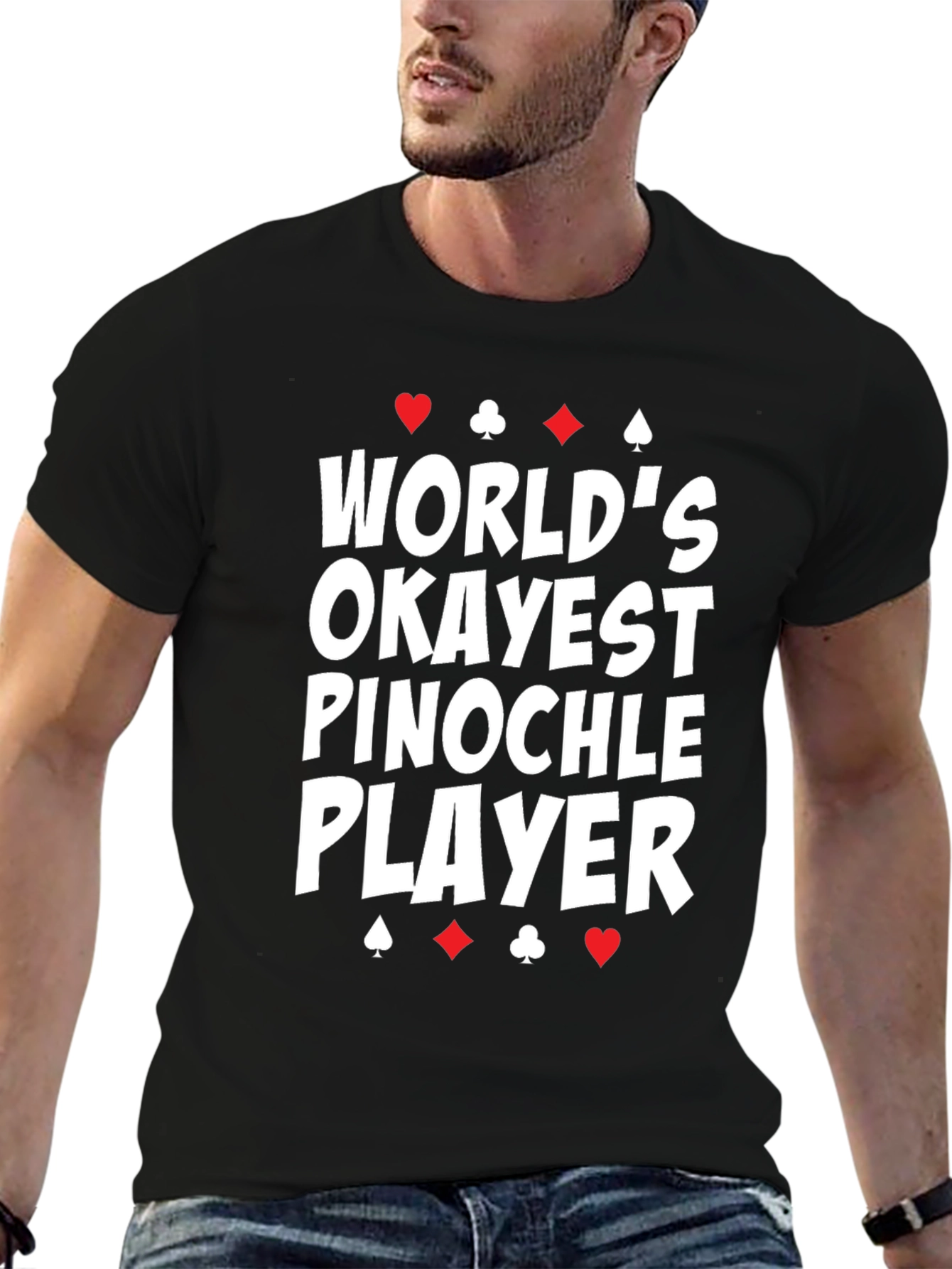 Worlds Okayest Pinochle Player T-Shirt