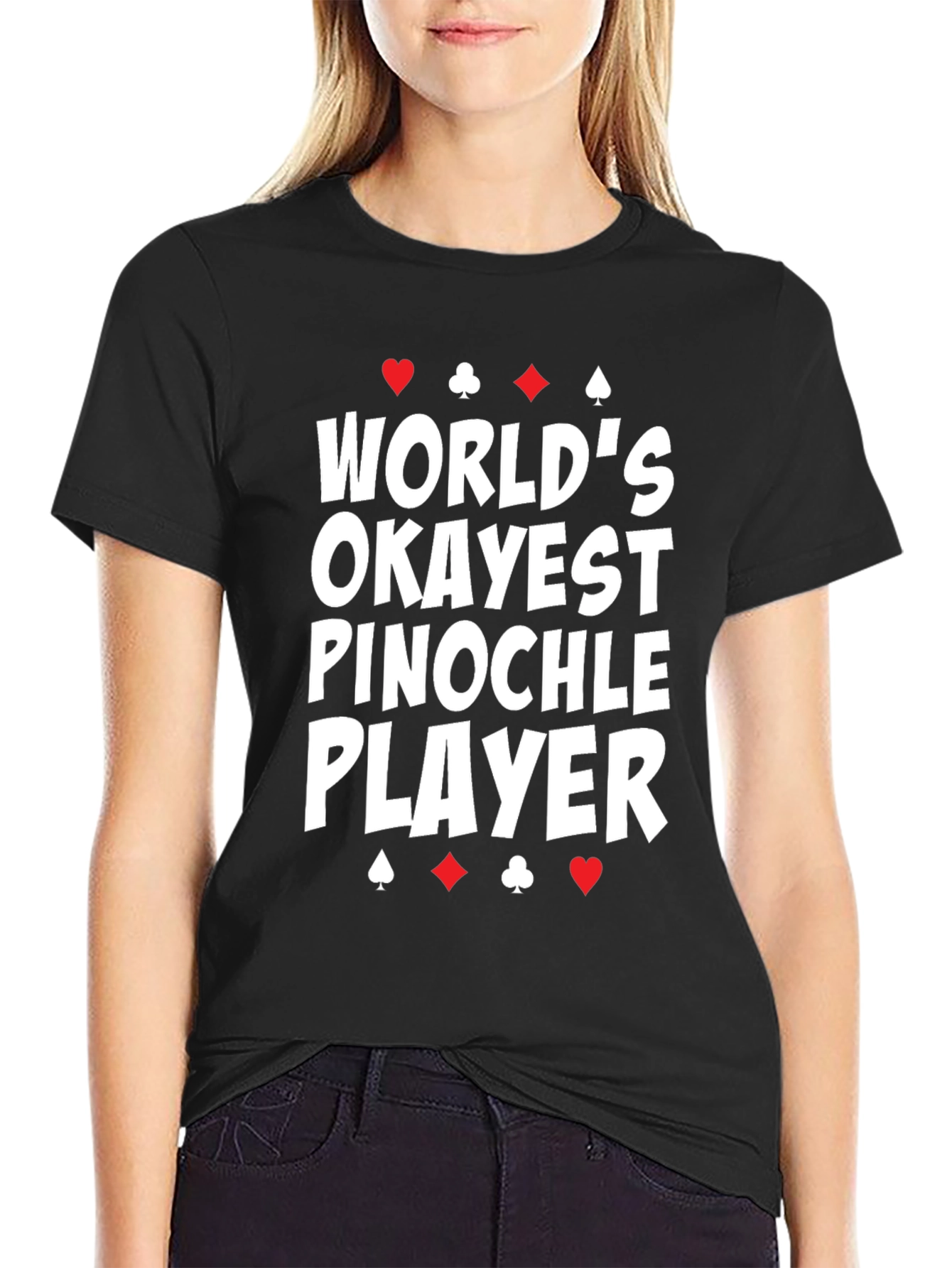 Worlds Okayest Pinochle Player T-Shirt