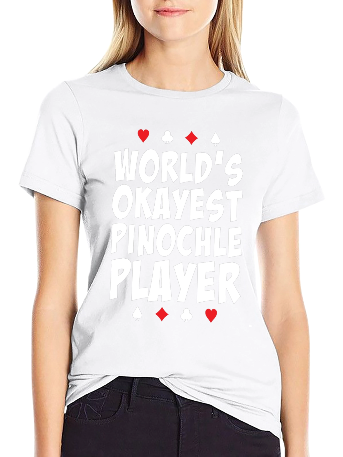 Worlds Okayest Pinochle Player T-Shirt