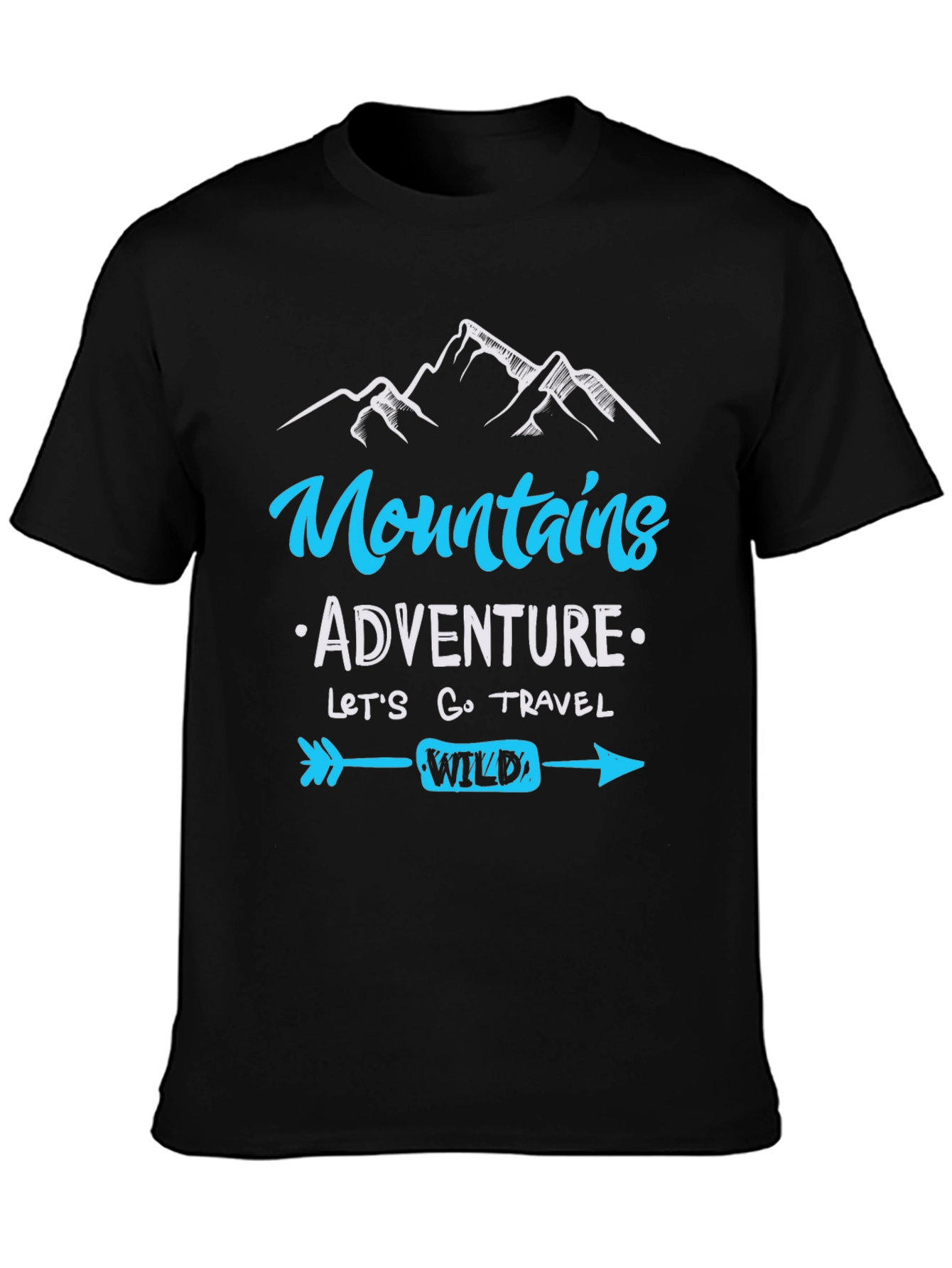 Mountains Adventure Travel Graphic Tee