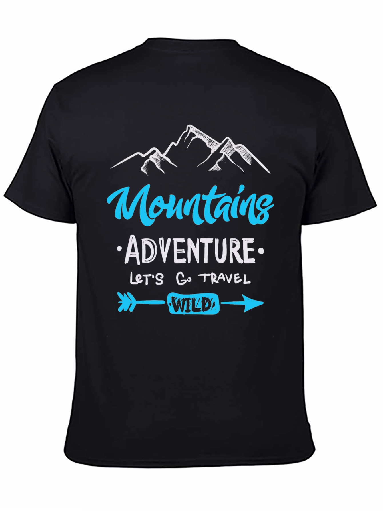 Mountains Adventure Travel Graphic Tee