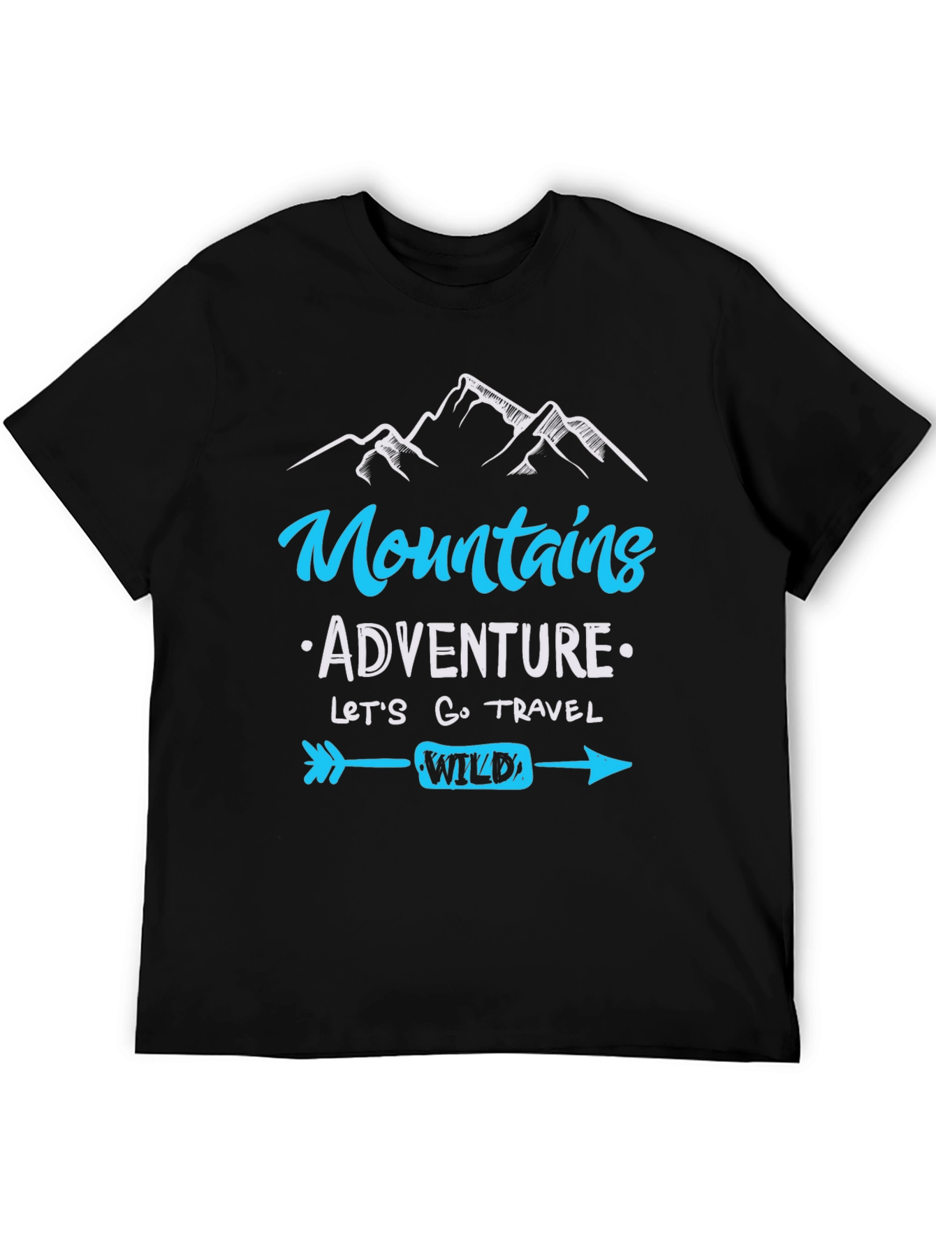 Mountains Adventure Travel Graphic Tee