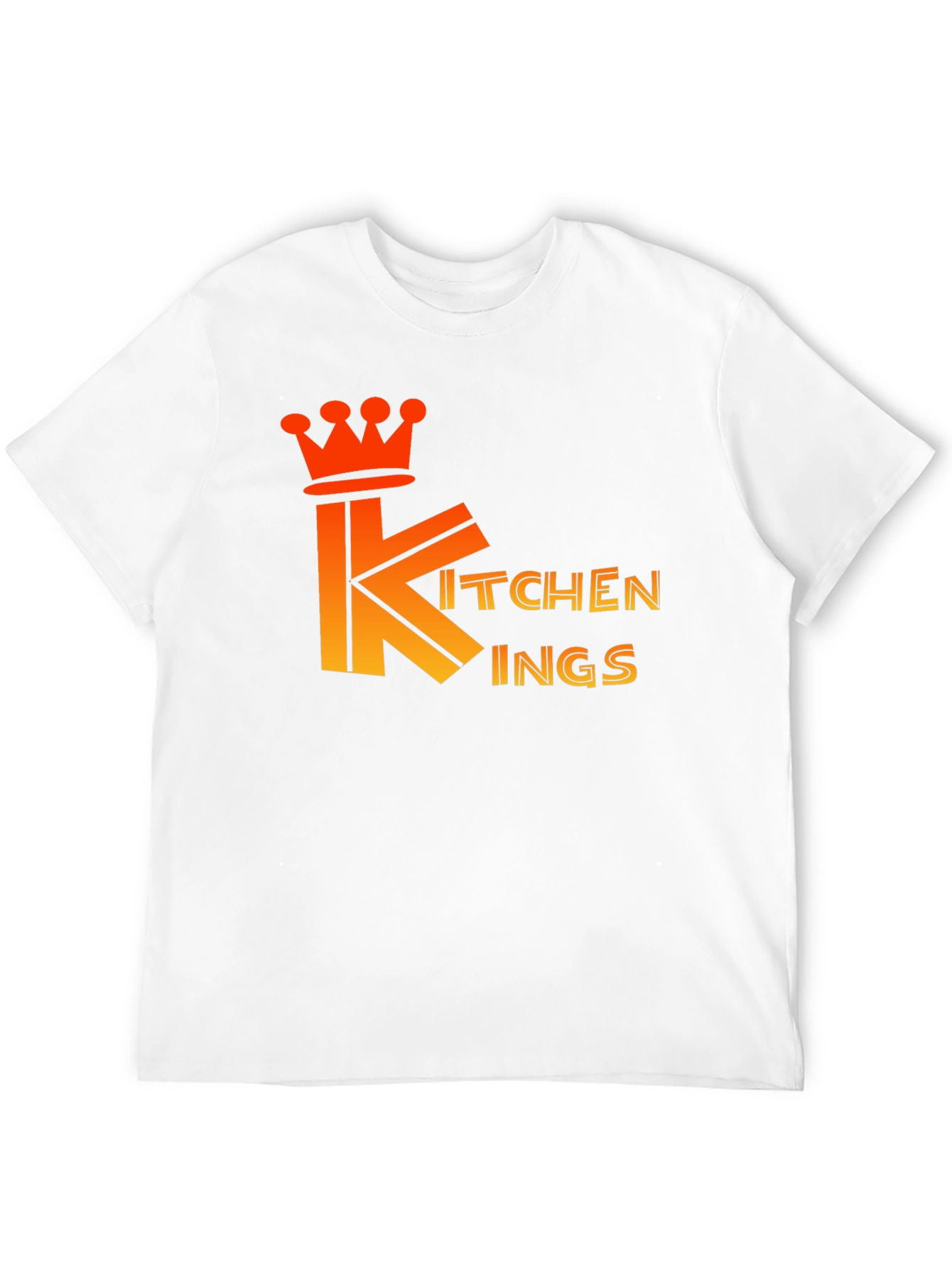 Kitchen Kings Black T-Shirt - Culinary Royalty