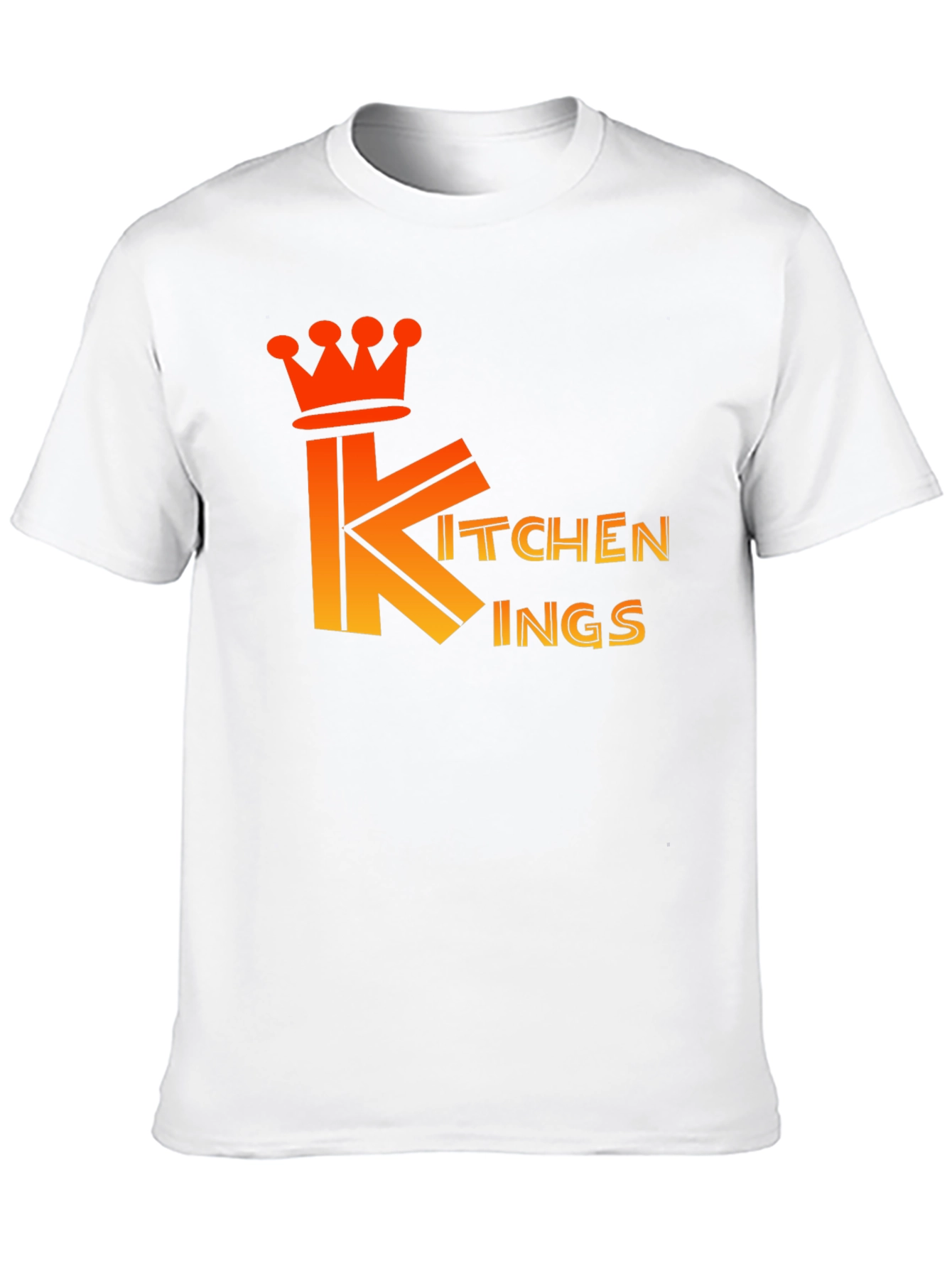 Kitchen Kings Black T-Shirt - Culinary Royalty