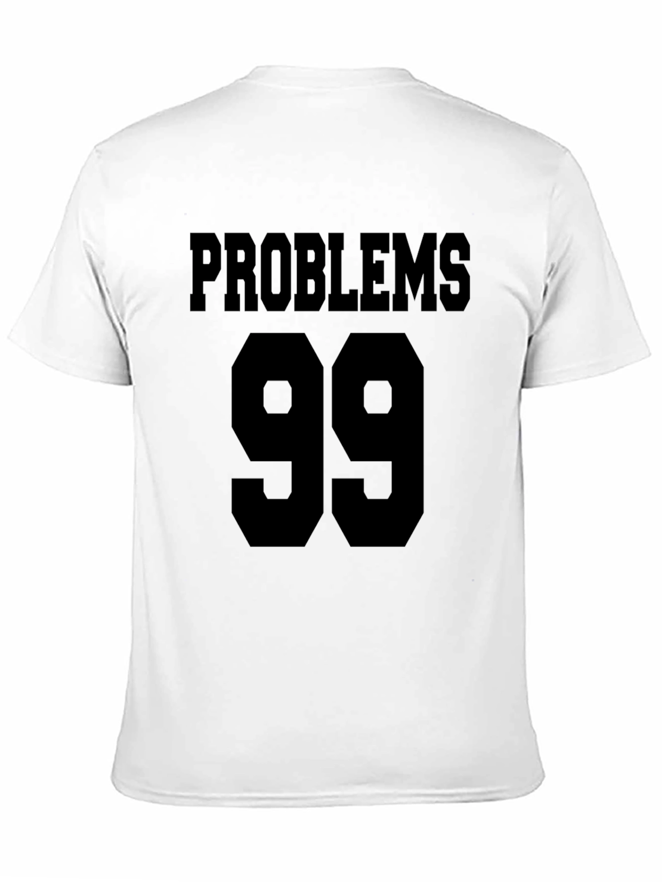 Problems 99 Black Graphic Tee Shirt