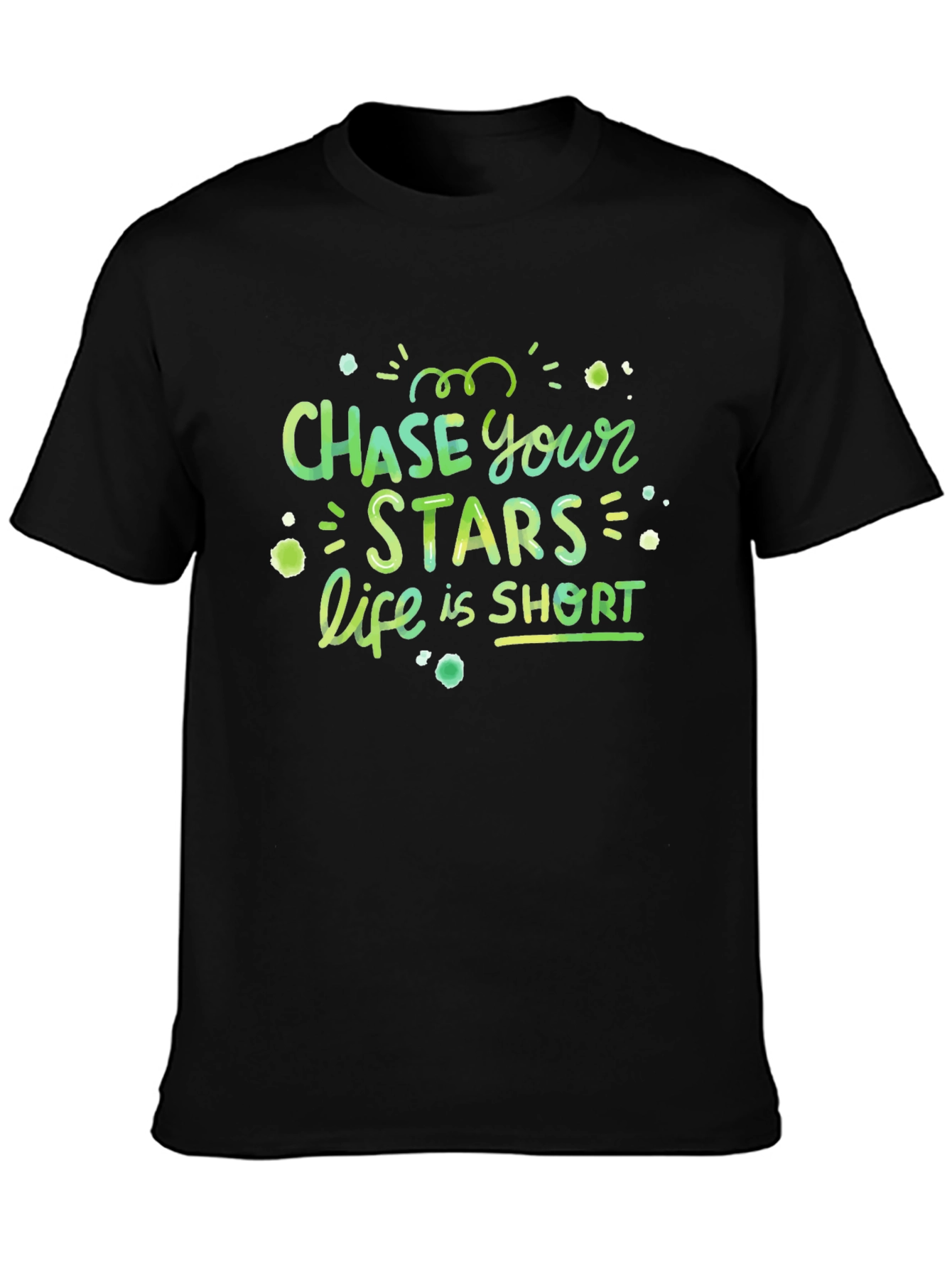 Chase Your Stars Short Sleeve Graphic Tee