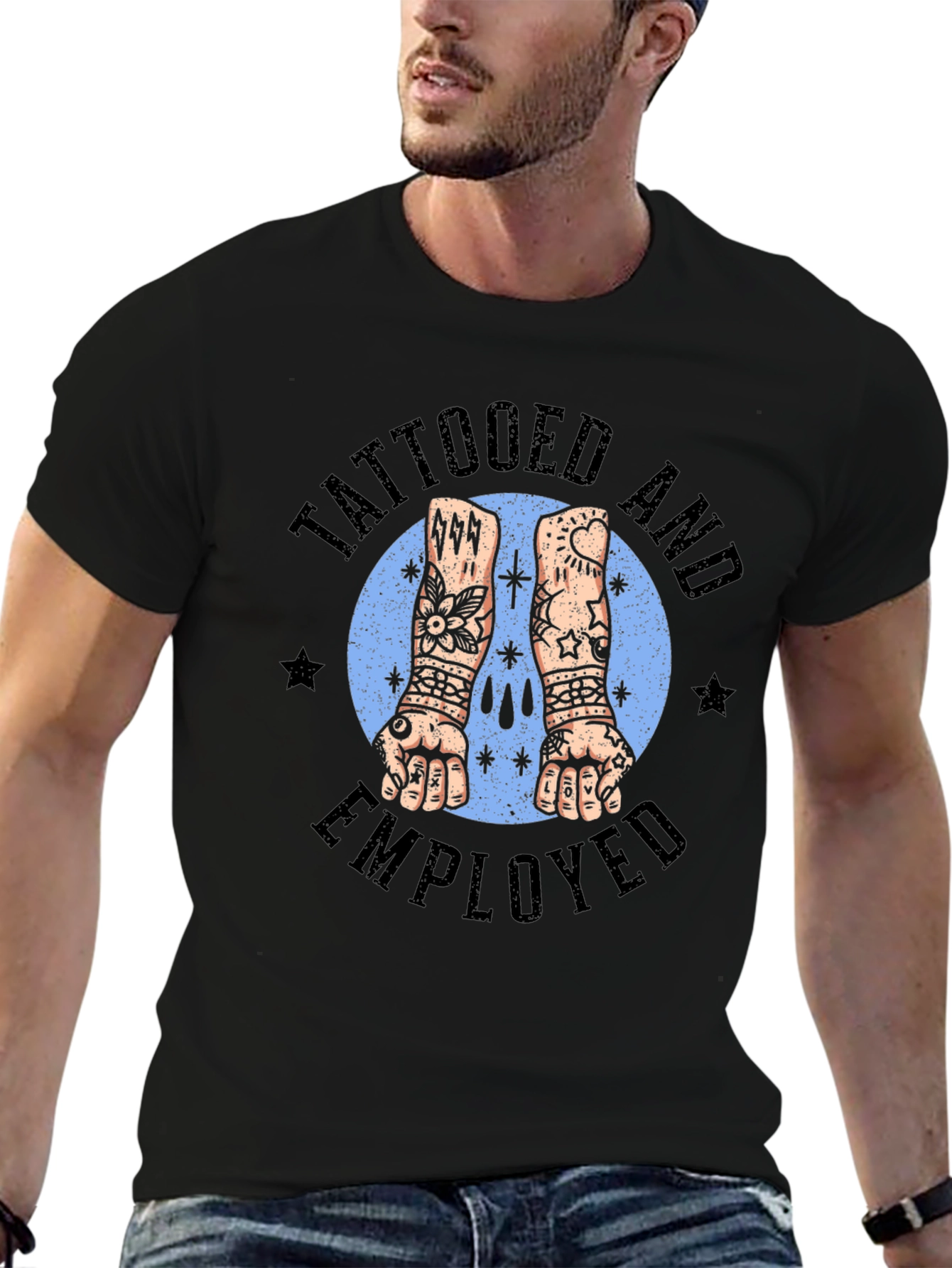 Tattooed and Employed Graphic Tee