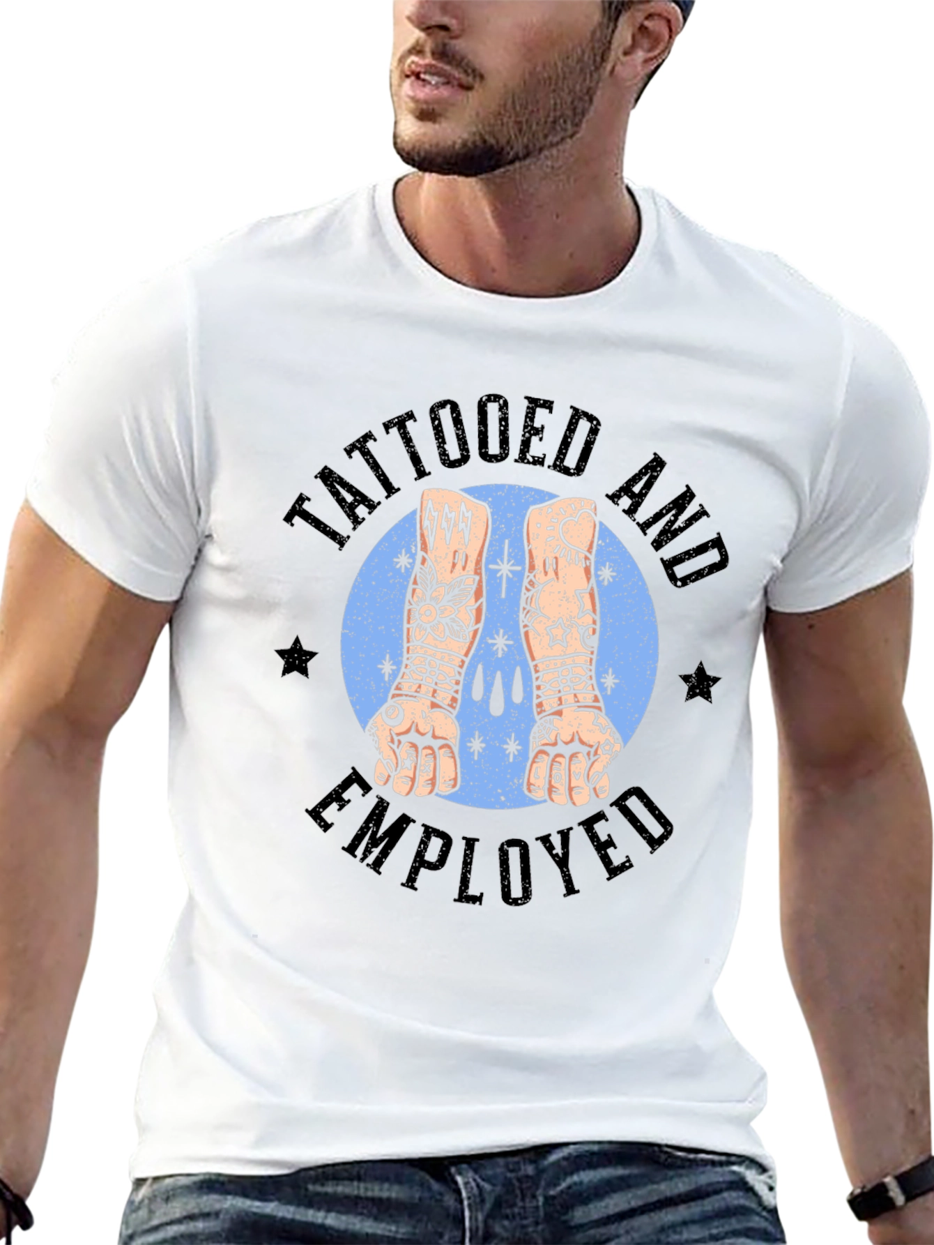 Tattooed and Employed Graphic Tee