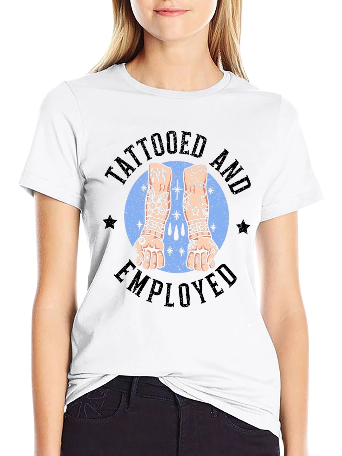 Tattooed and Employed Graphic Tee