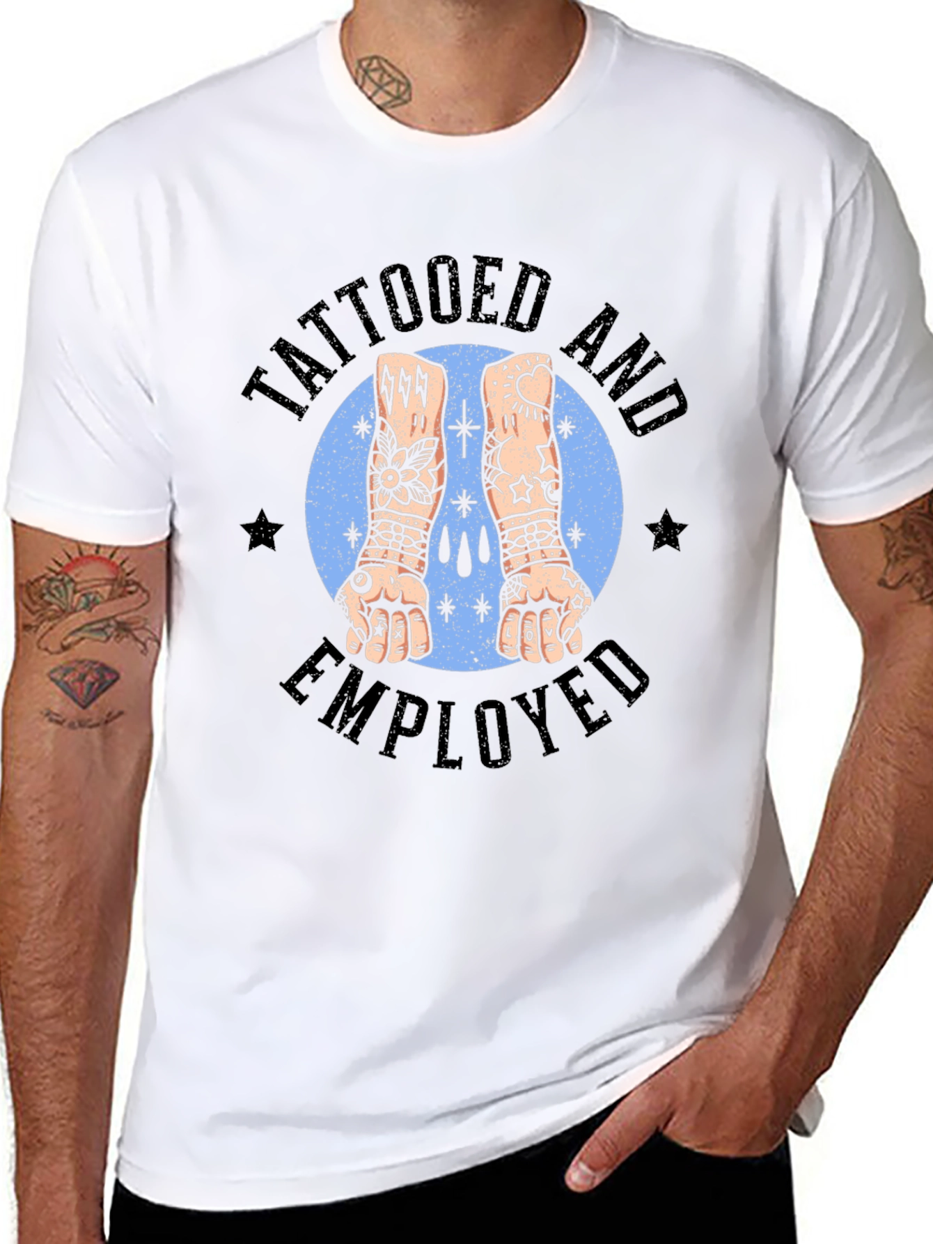 Tattooed and Employed Graphic Tee