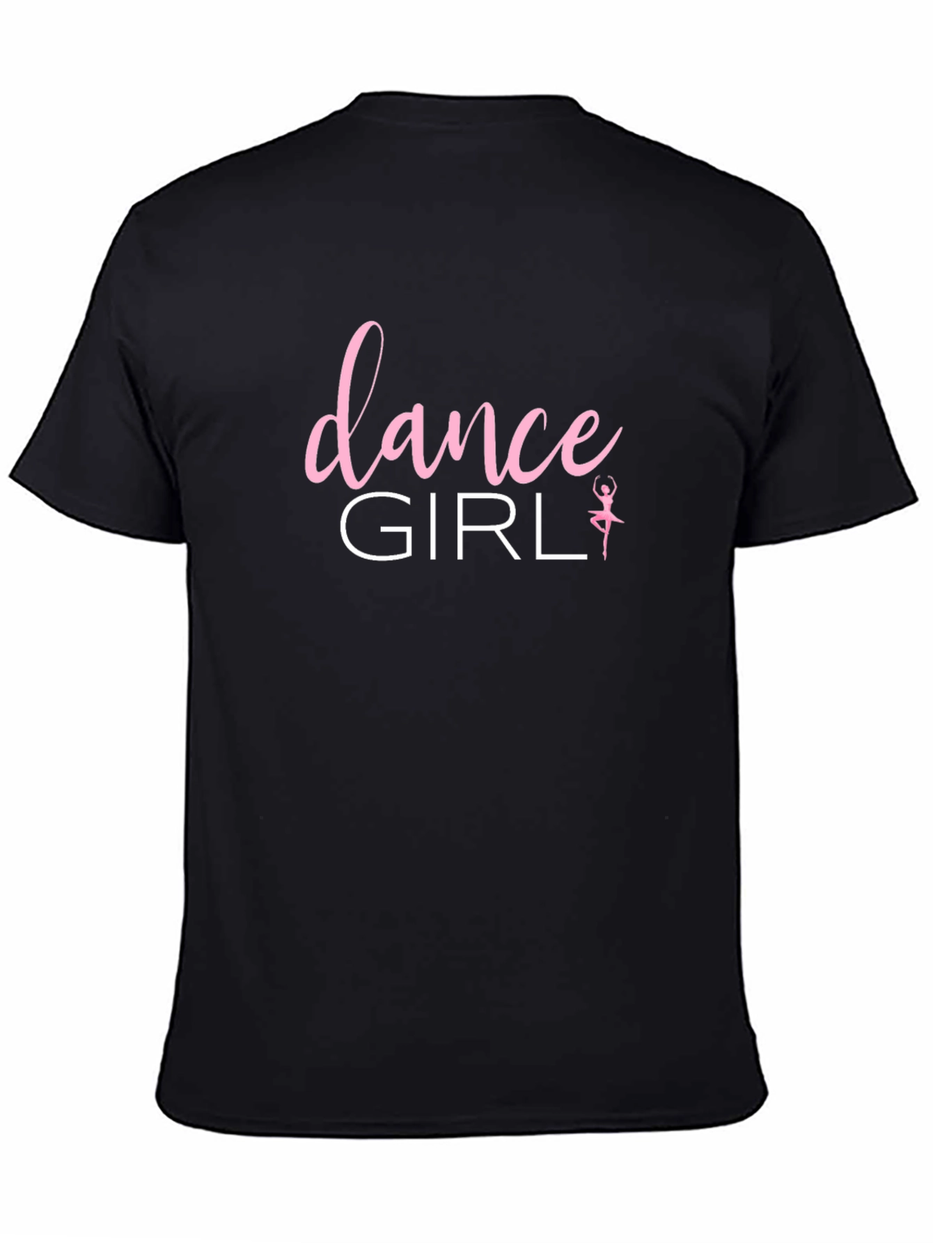 Dance Girl T-Shirt - Black Cotton Tee