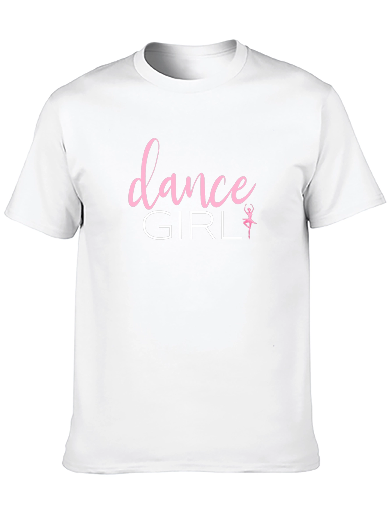 Dance Girl T-Shirt - Black Cotton Tee