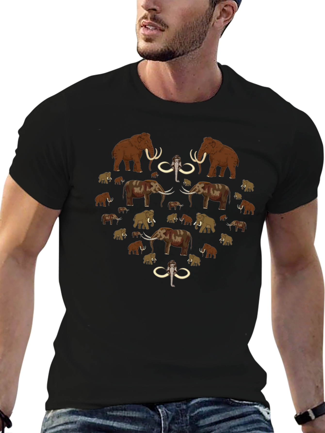 Mammoth Love Heart Graphic Tee