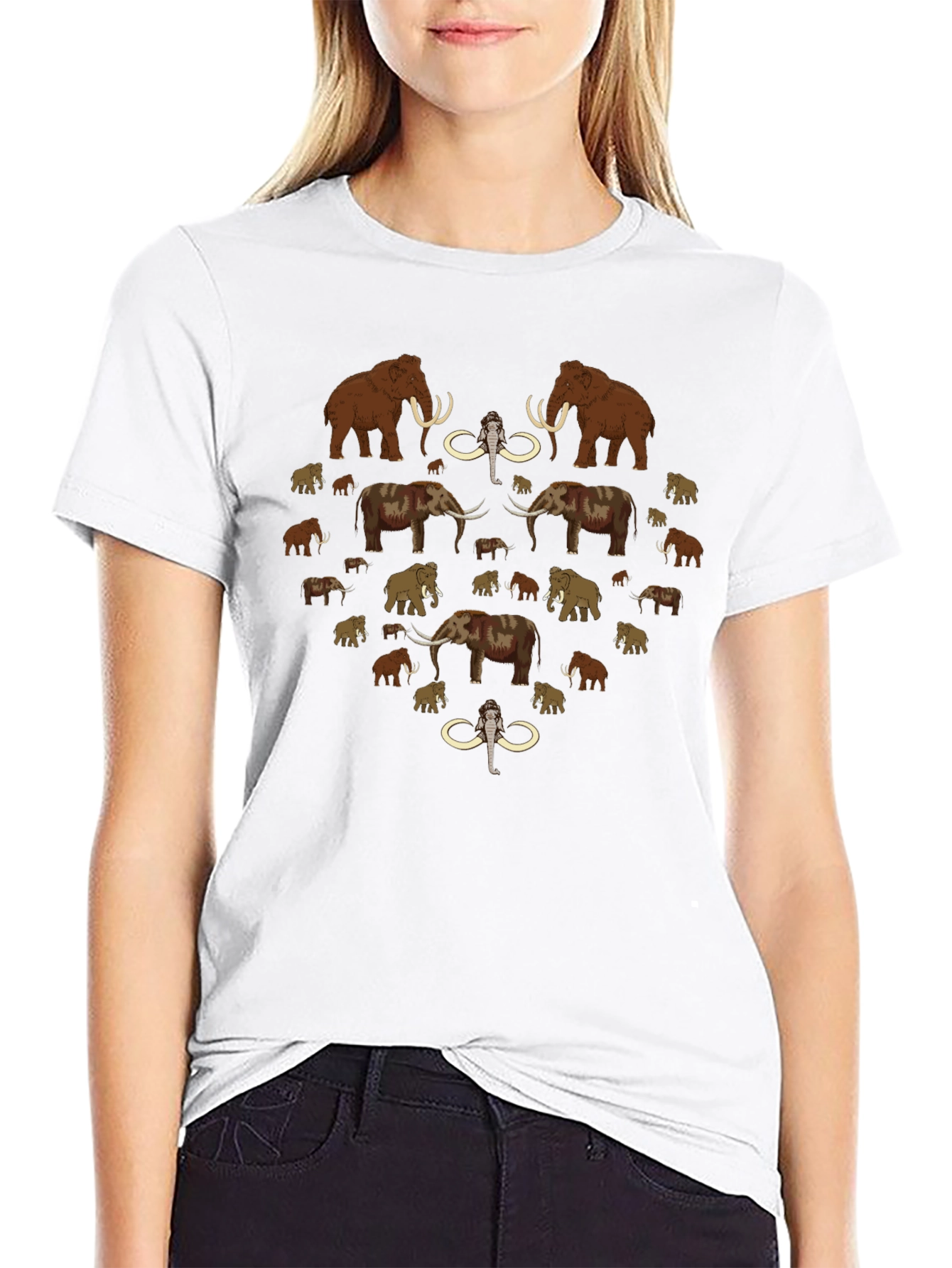 Mammoth Love Heart Graphic Tee