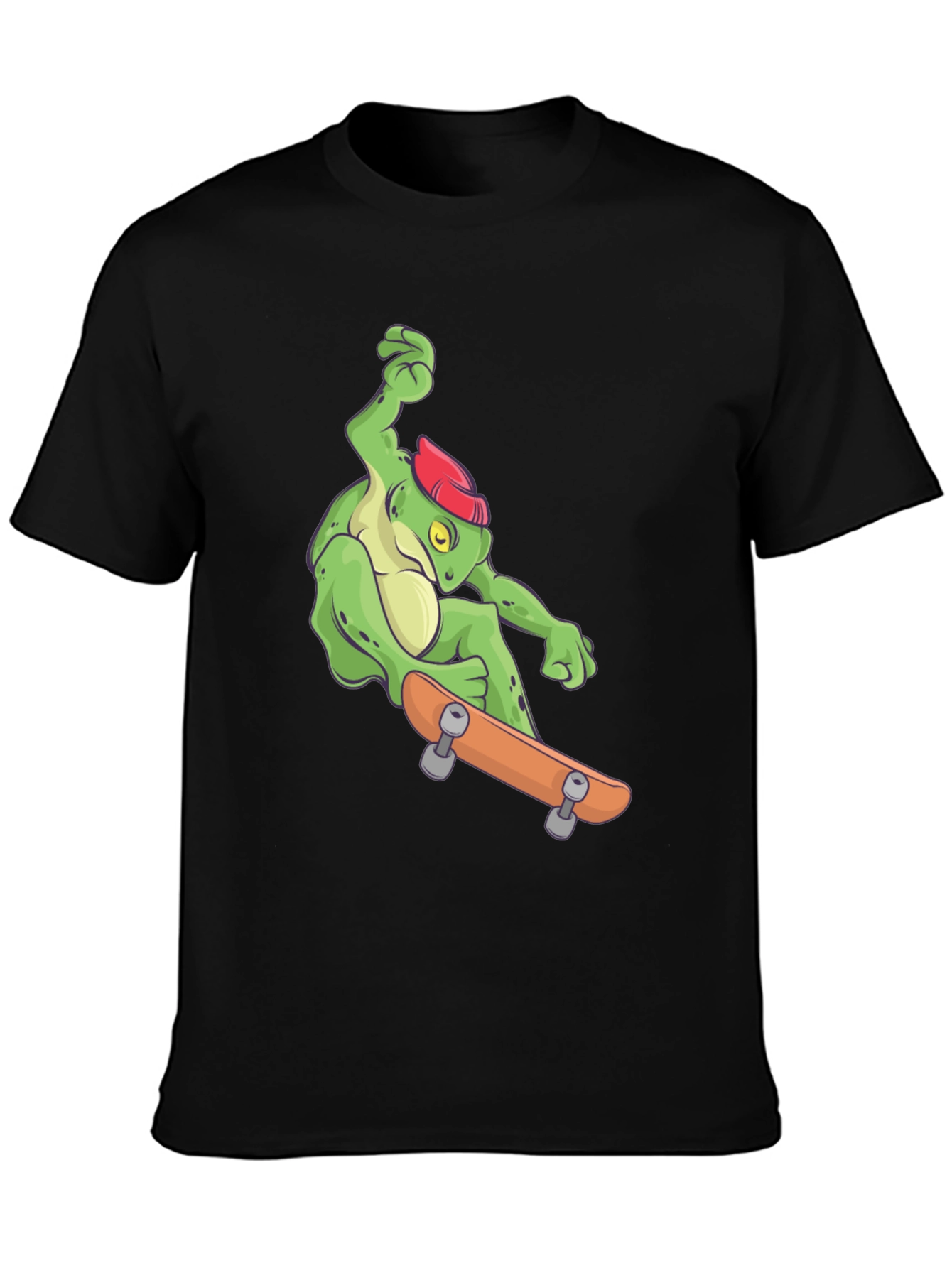 Frog Skateboarding Graphic Tee
