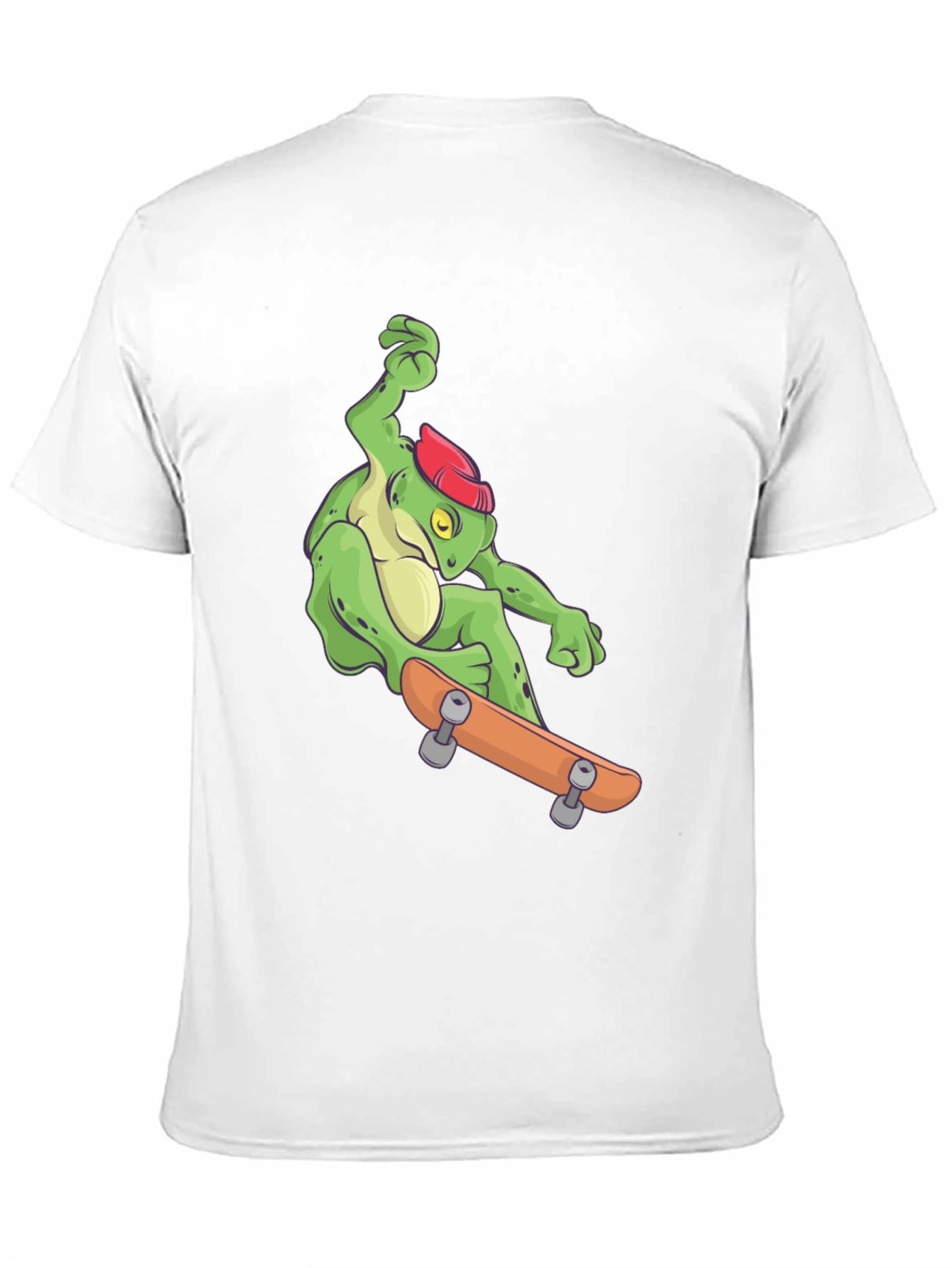 Frog Skateboarding Graphic Tee